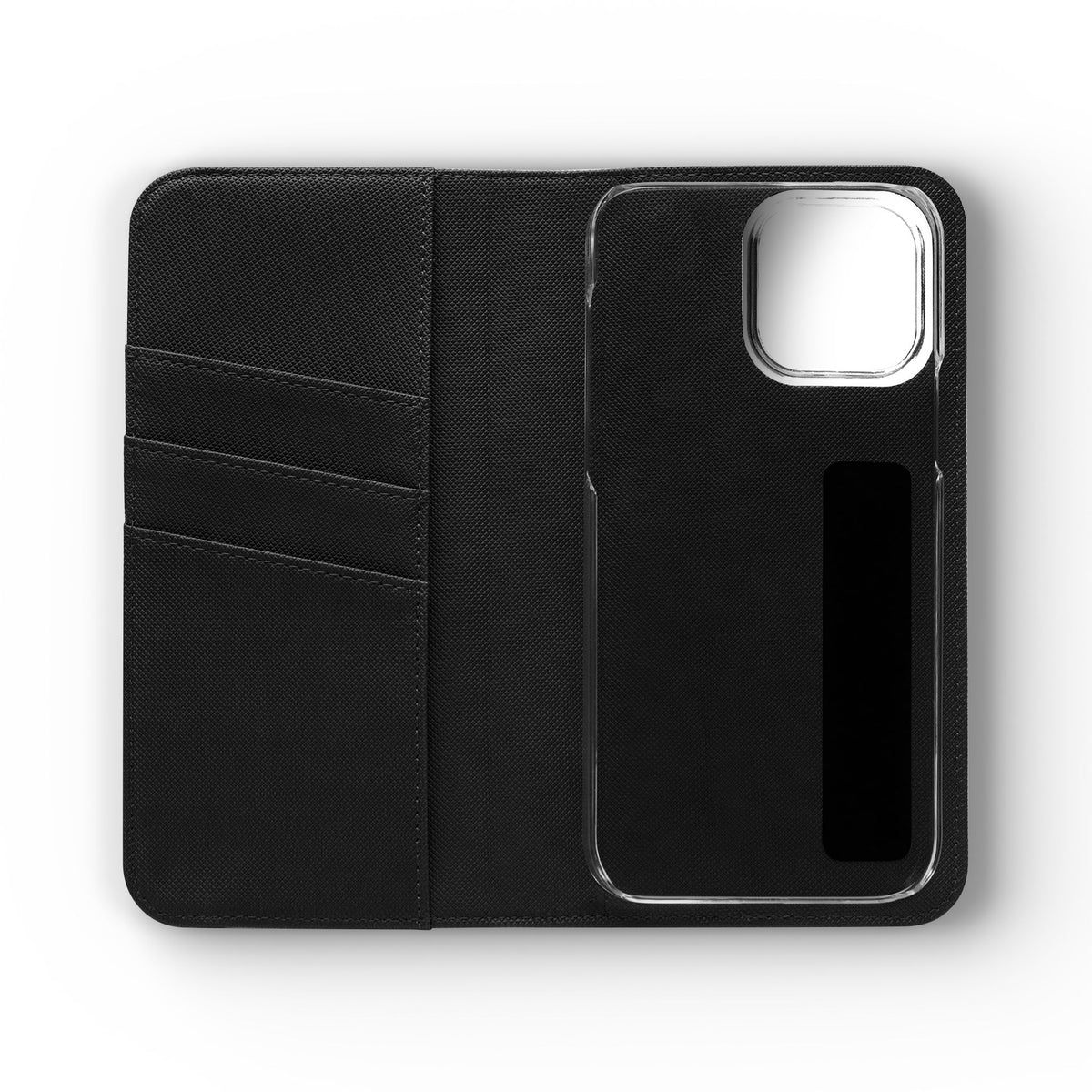 Lovely water Flip Phone Case — Nature Wallet Cover with Card Slots