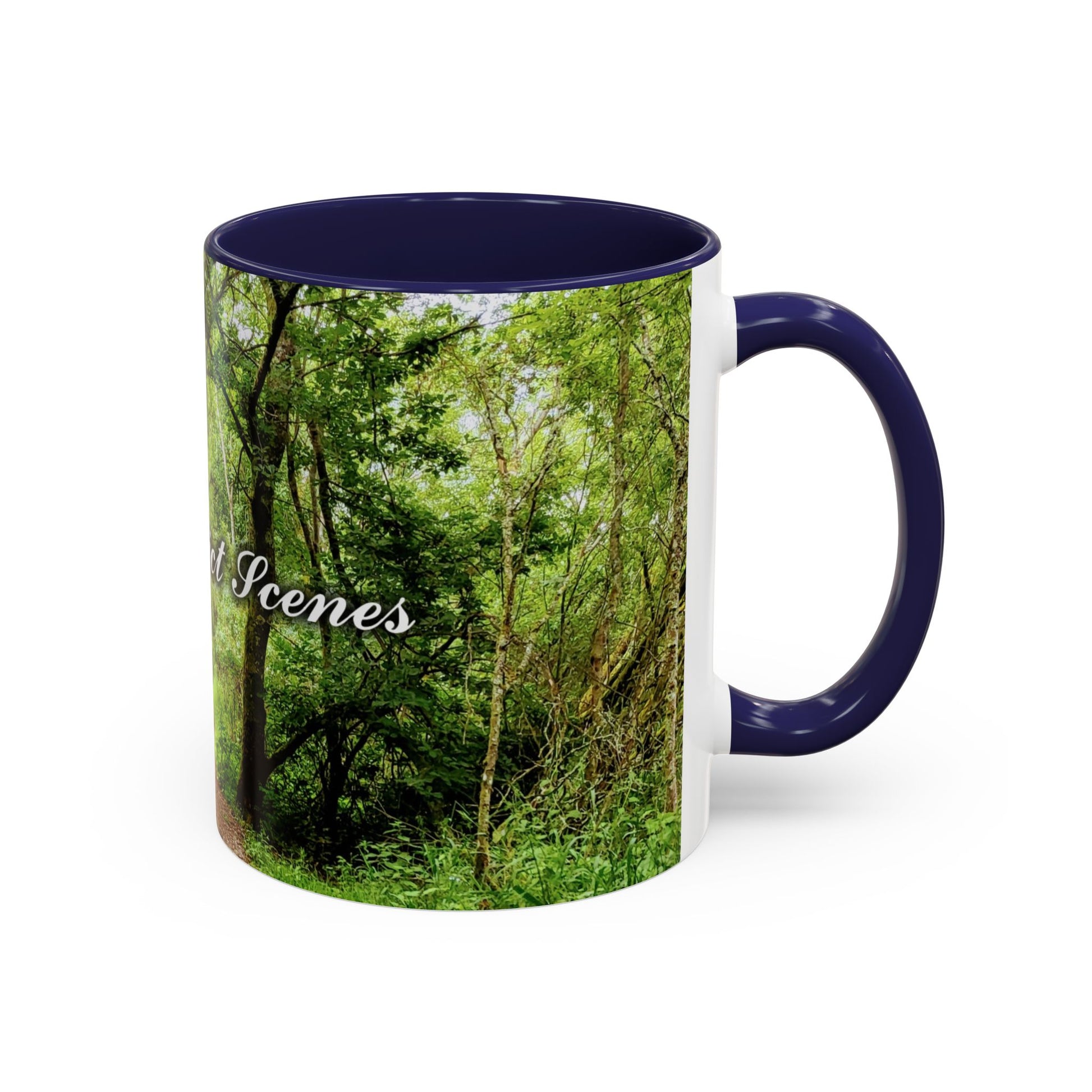 Forest way Coloured Coffee Mug