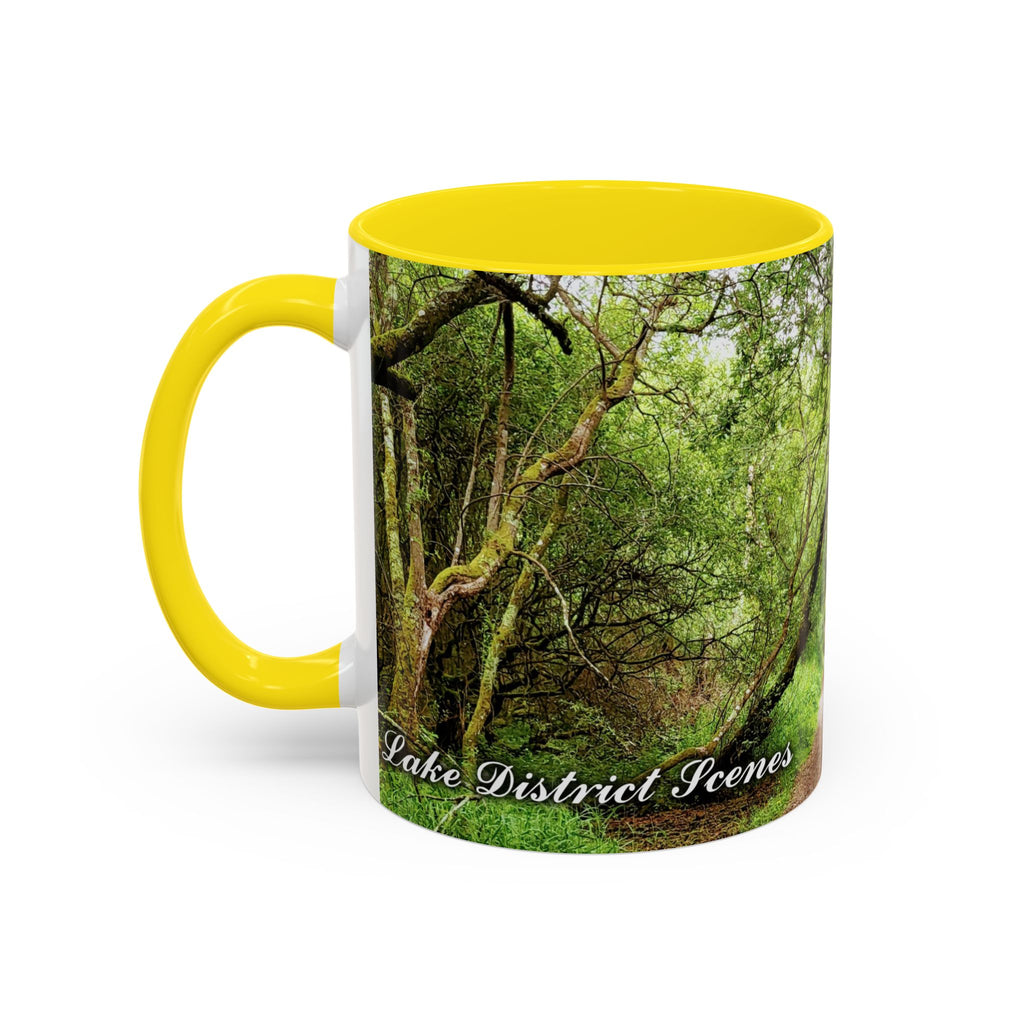 Forest way Coloured Coffee Mug