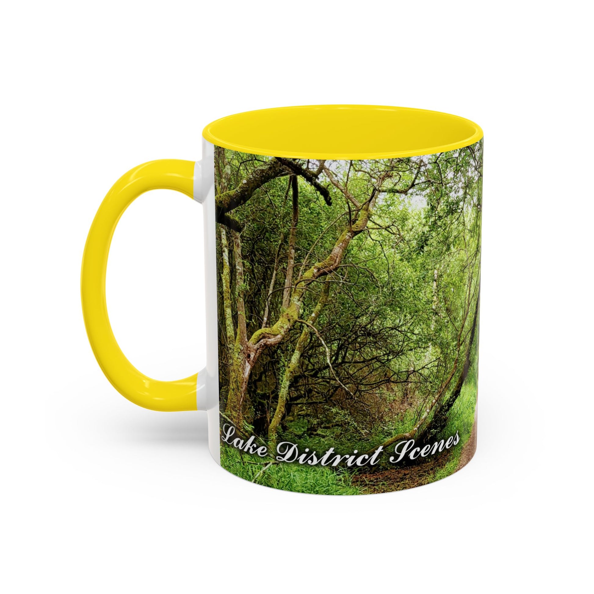 Forest way Coloured Coffee Mug