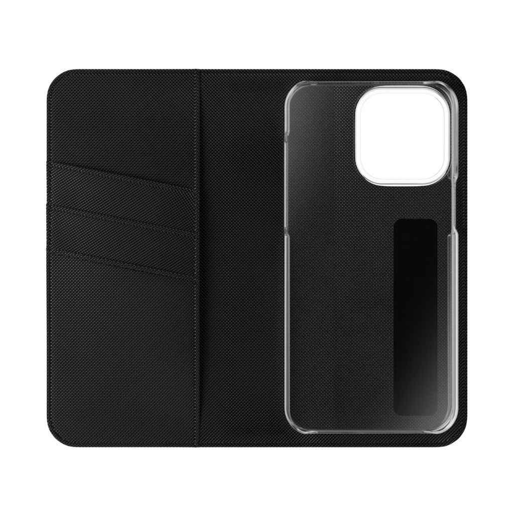 Lovely water Flip Phone Case — Nature Wallet Cover with Card Slots