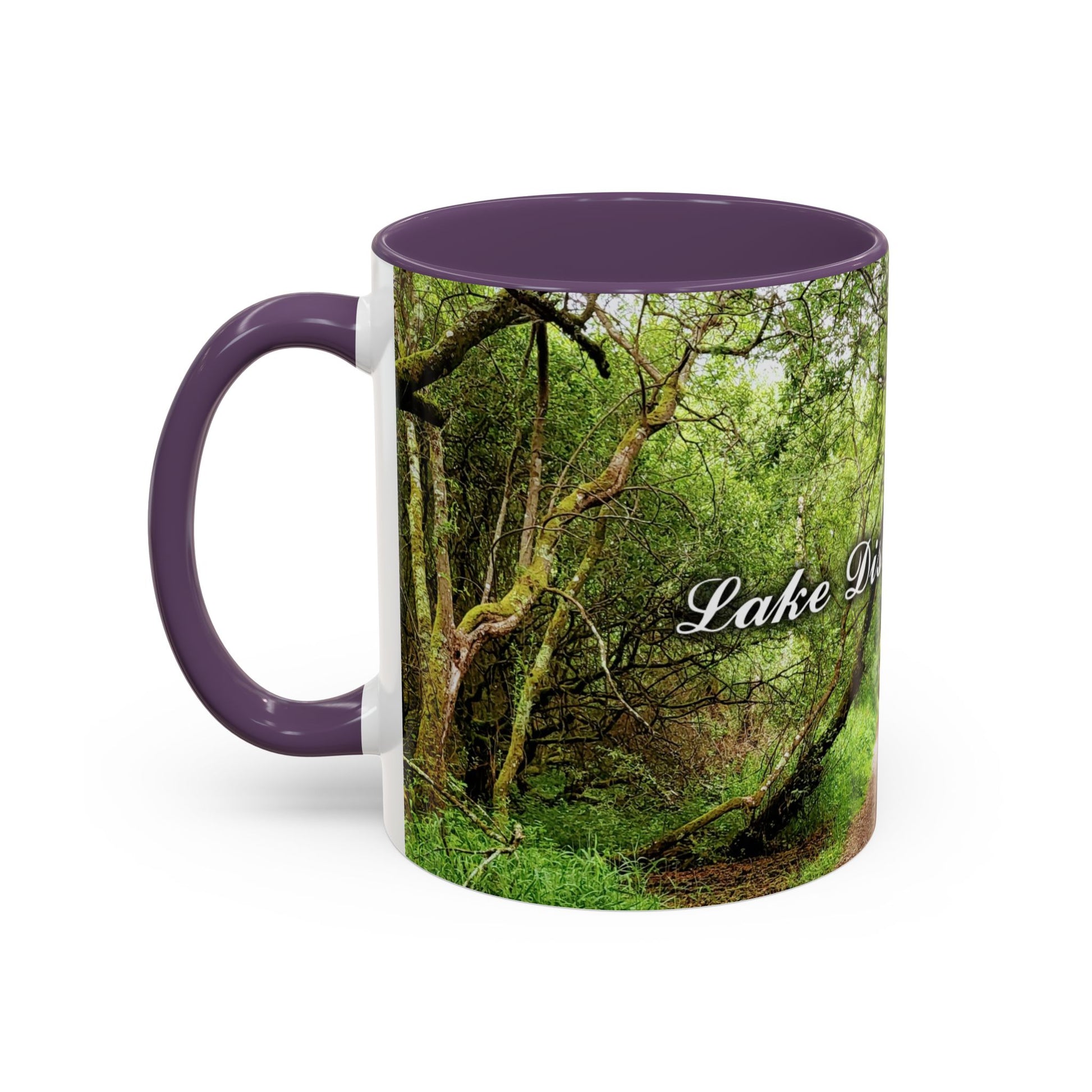 Forest way Coloured Coffee Mug