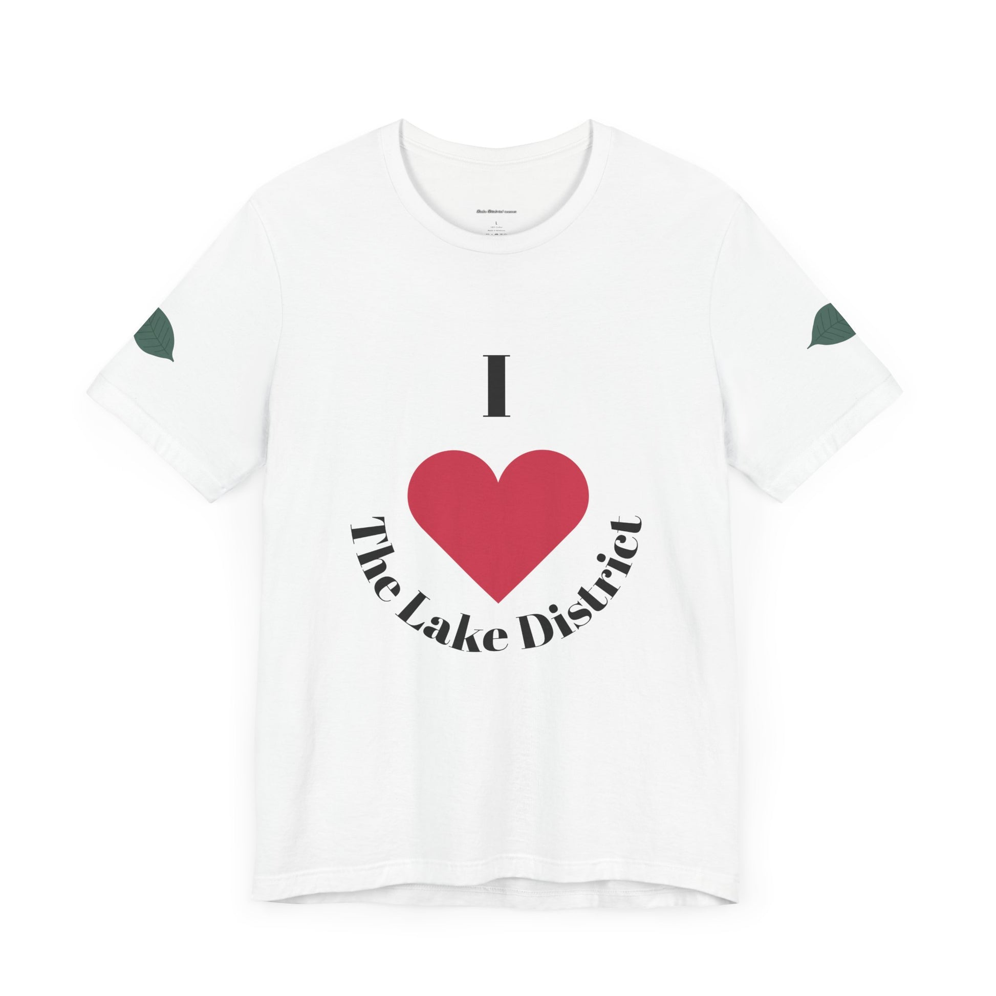 I Love The Lake District Unisex Tee