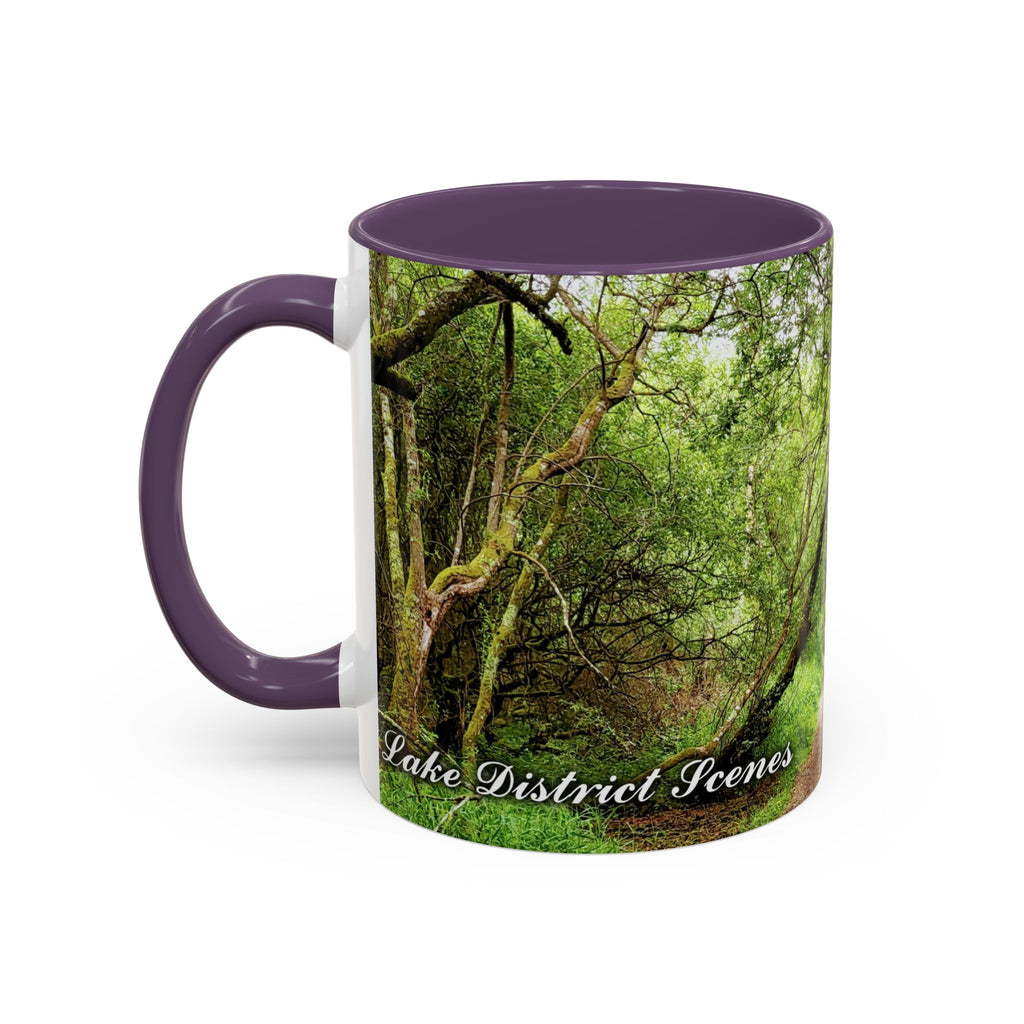 Forest way Coloured Coffee Mug