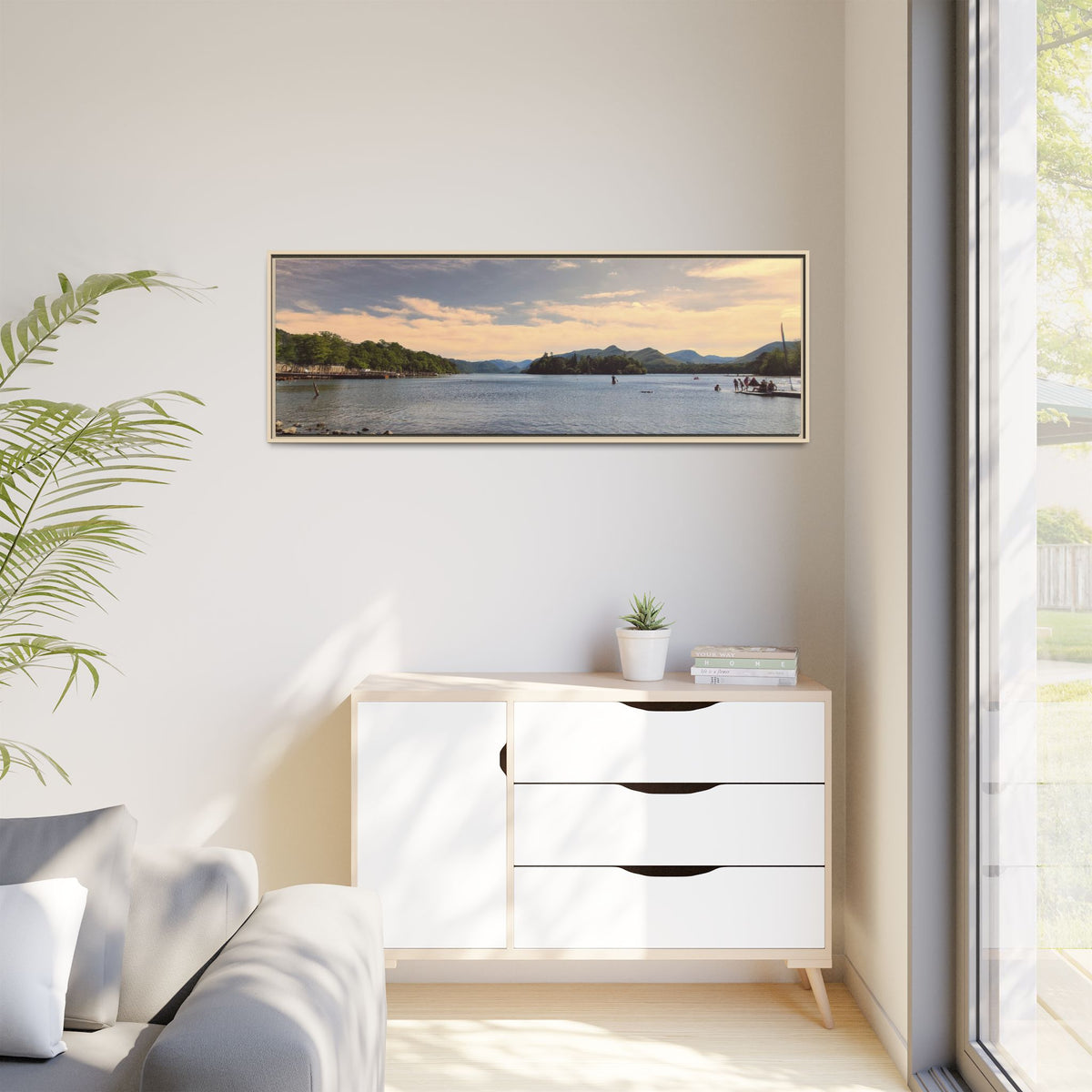 Old Lake (Framed)