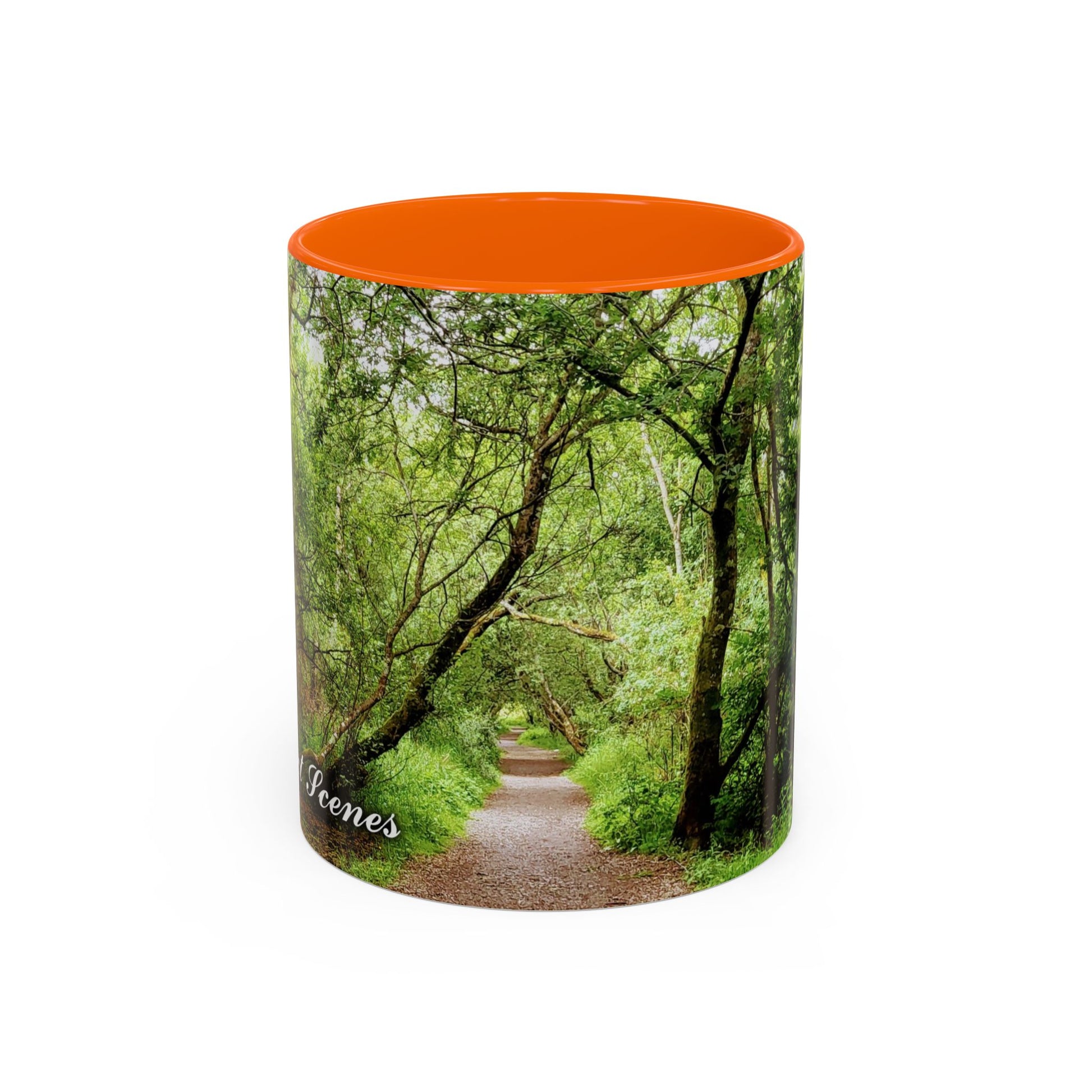 Forest way Coloured Coffee Mug
