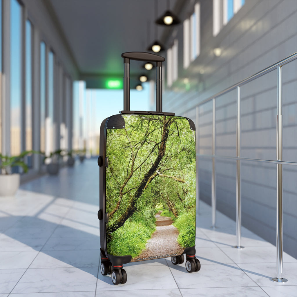 Nature-Inspired Suitcase, Travel Bag, Luggage, Vacation Gear, Adventure Travel Essentials, Eco-Friendly Travel