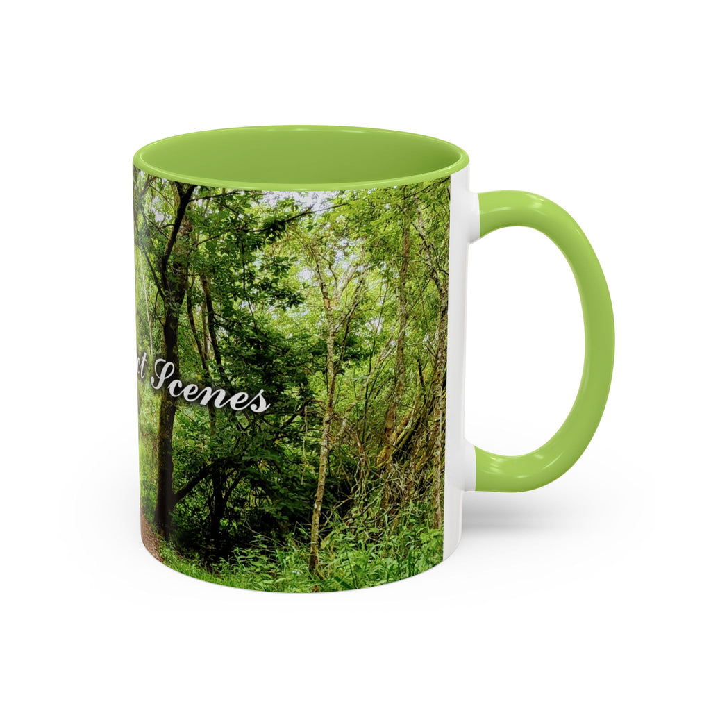 Forest way Coloured Coffee Mug