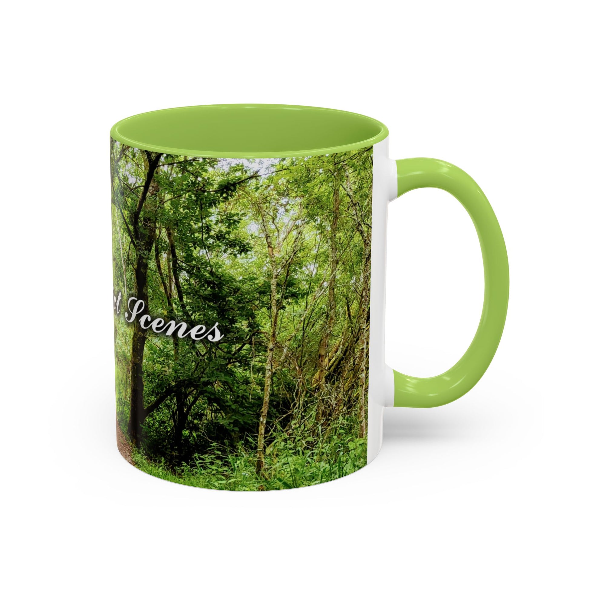 Forest way Coloured Coffee Mug