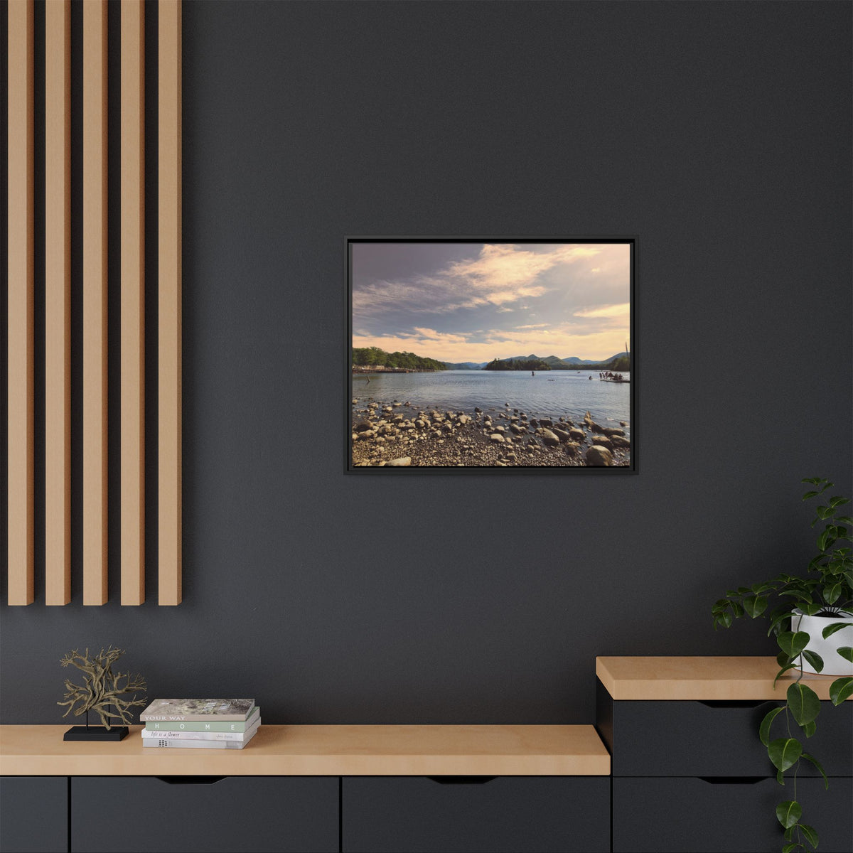 Old Lake (Framed)
