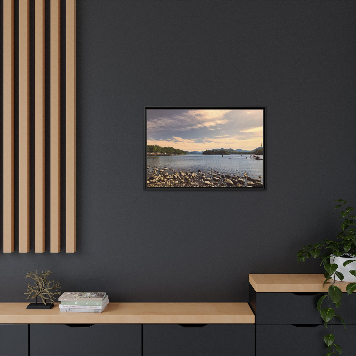 Old Lake (Framed)