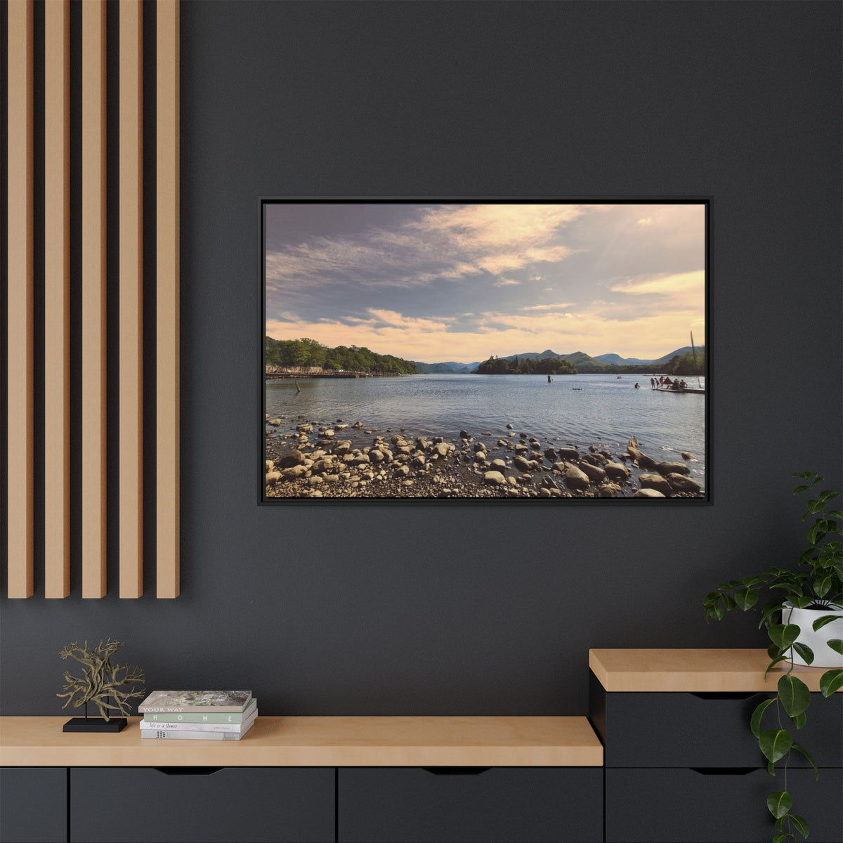 Old Lake (Framed)