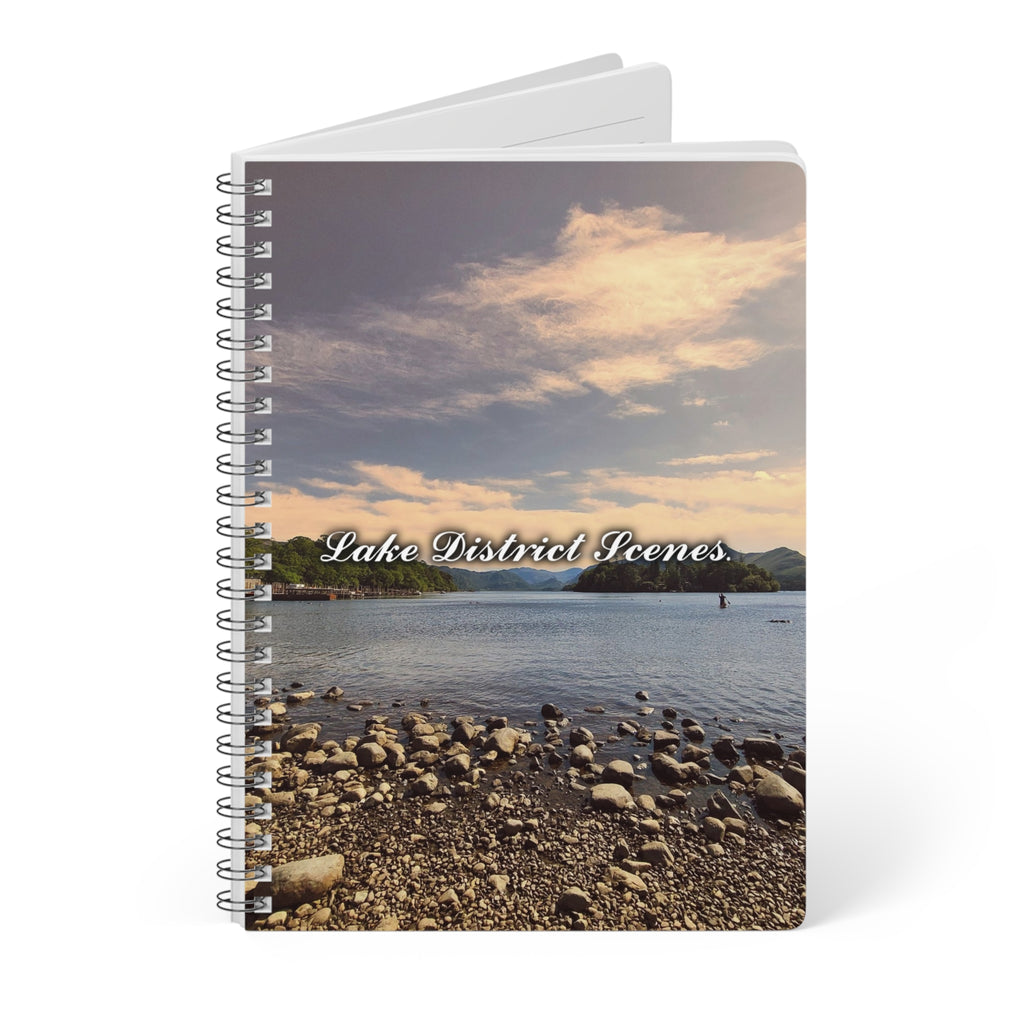 Lake District Scenes Spiral Notebook — A5 Wirobound Softcover Journal