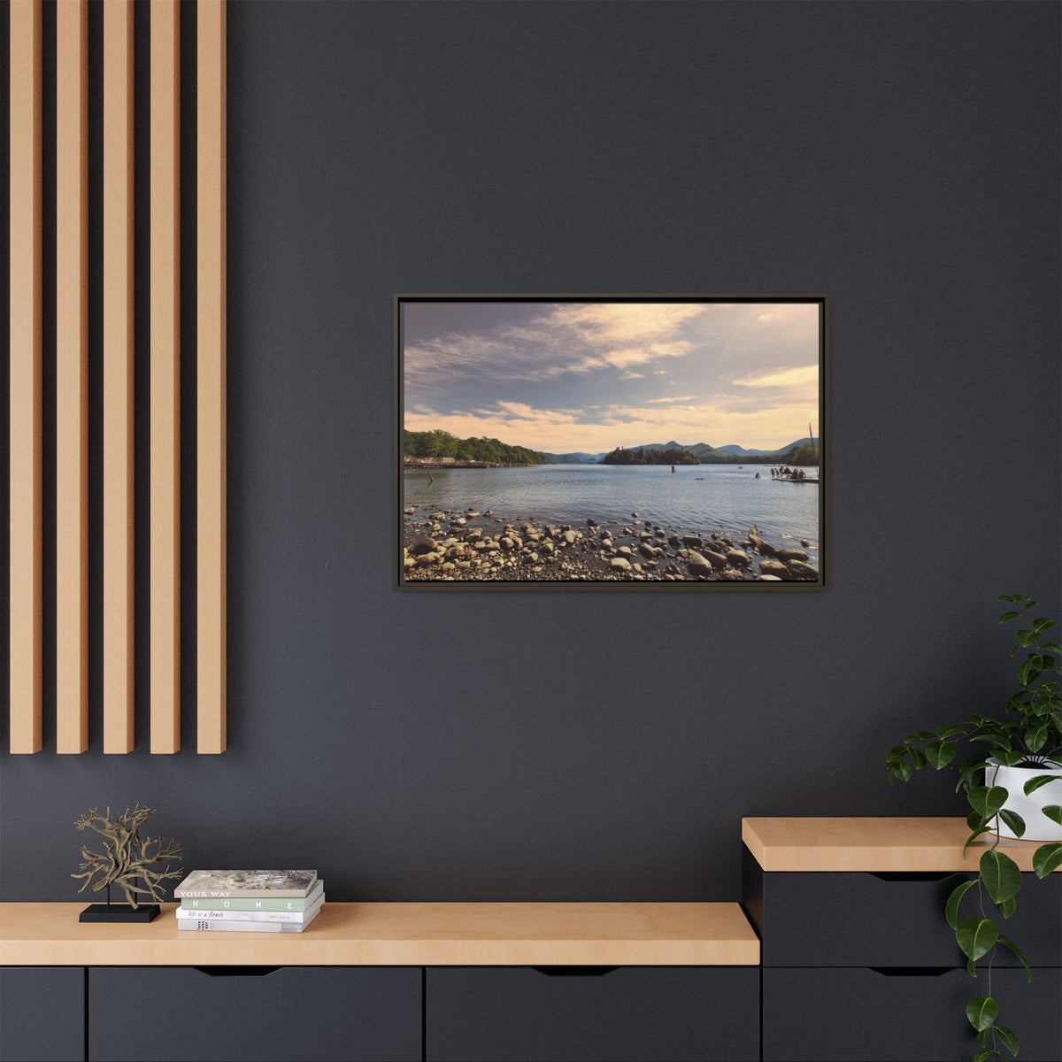 Old Lake (Framed)