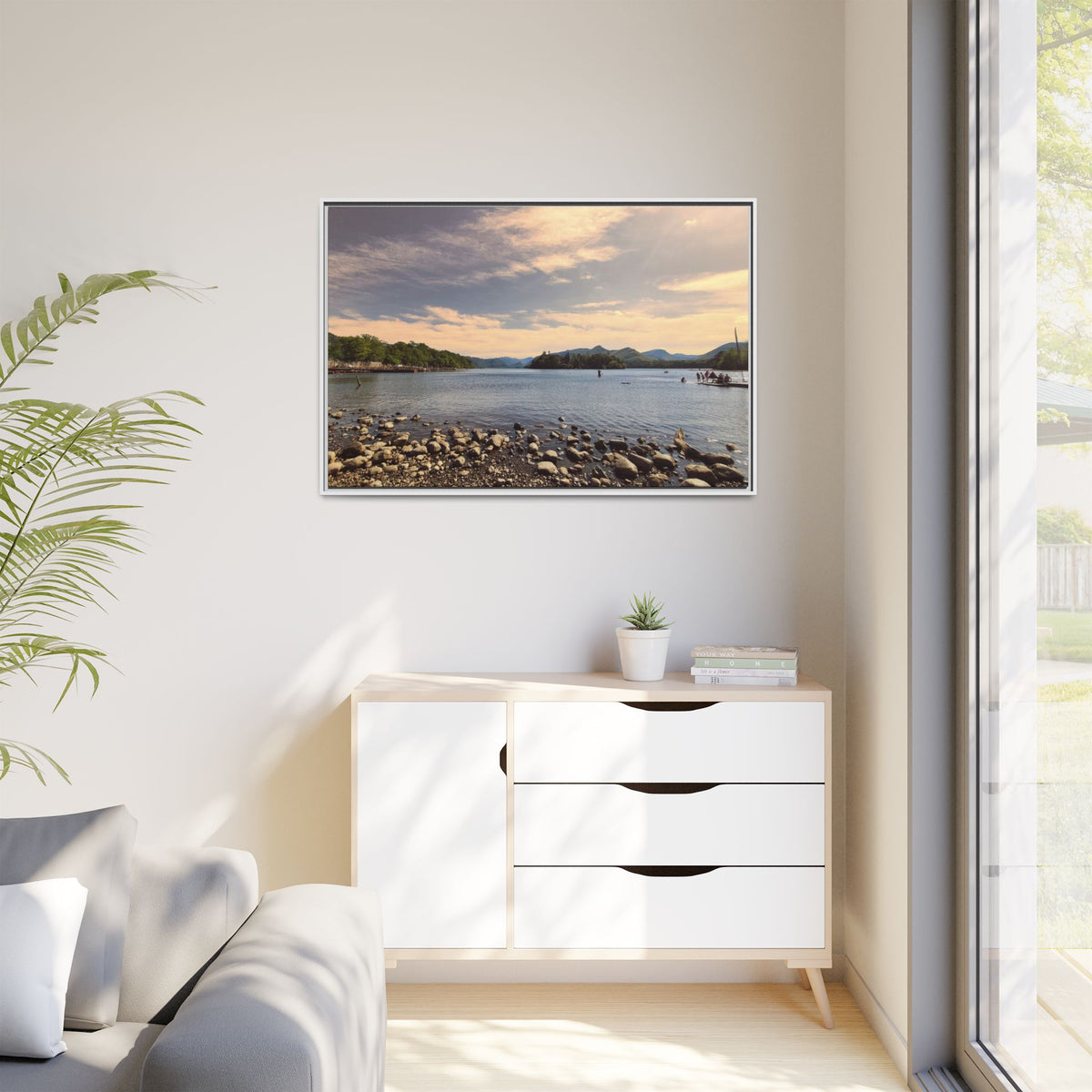 Old Lake (Framed)
