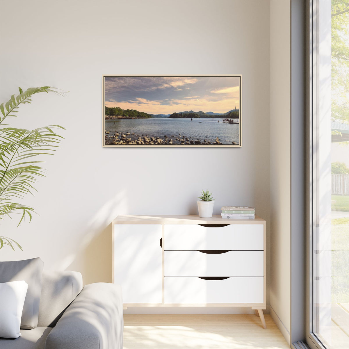 Old Lake (Framed)