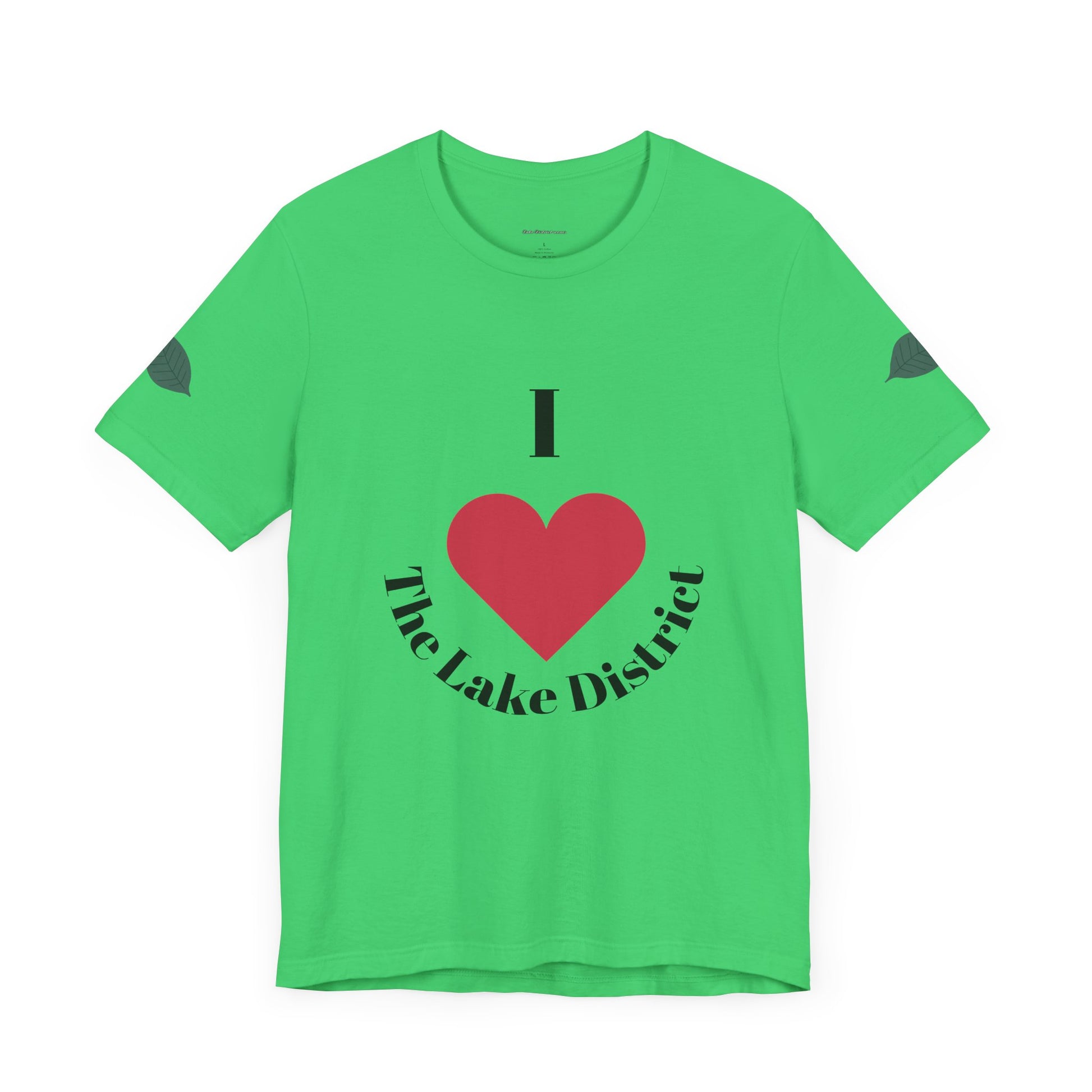 I Love The Lake District Unisex Tee