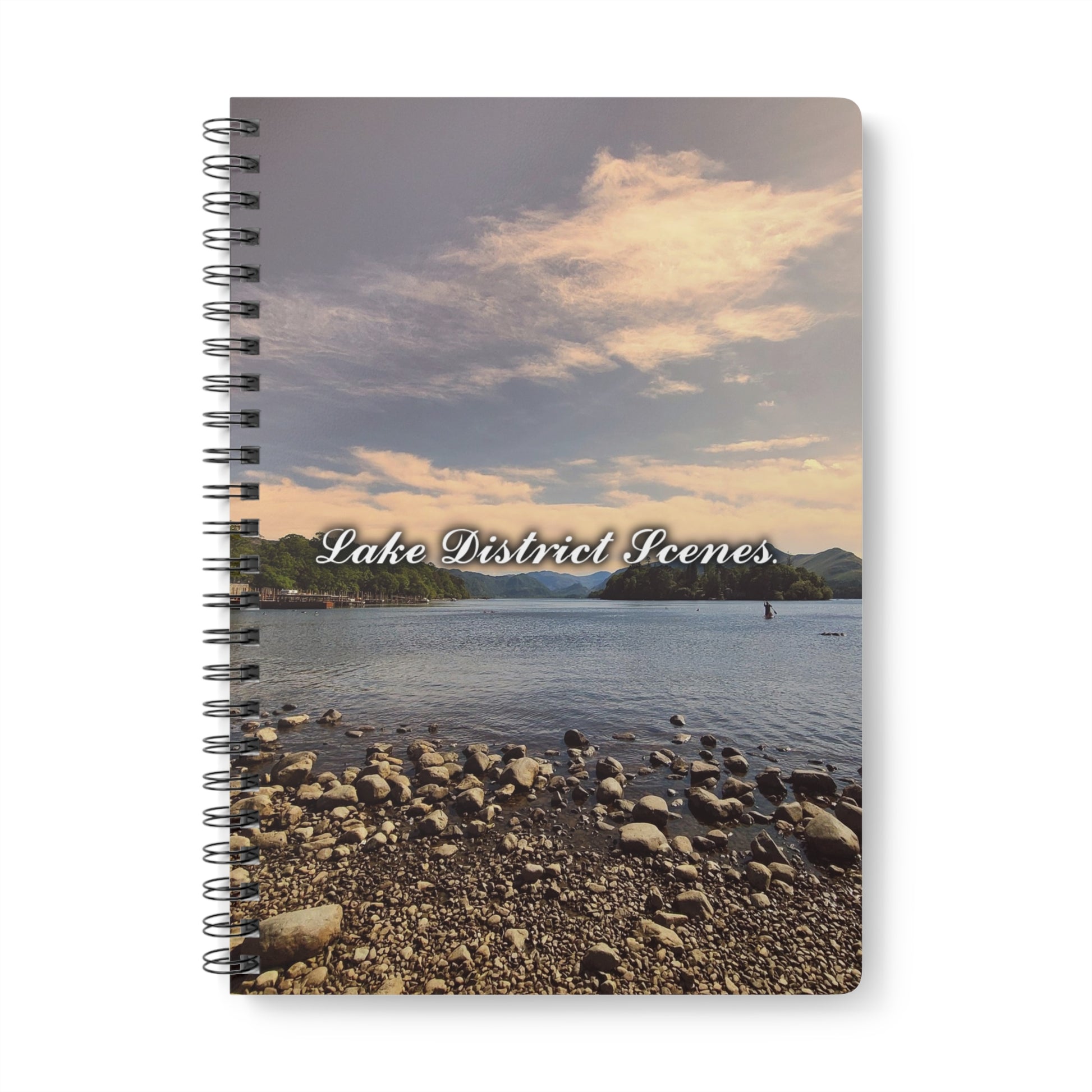 Lake District Scenes Spiral Notebook — A5 Wirobound Softcover Journal