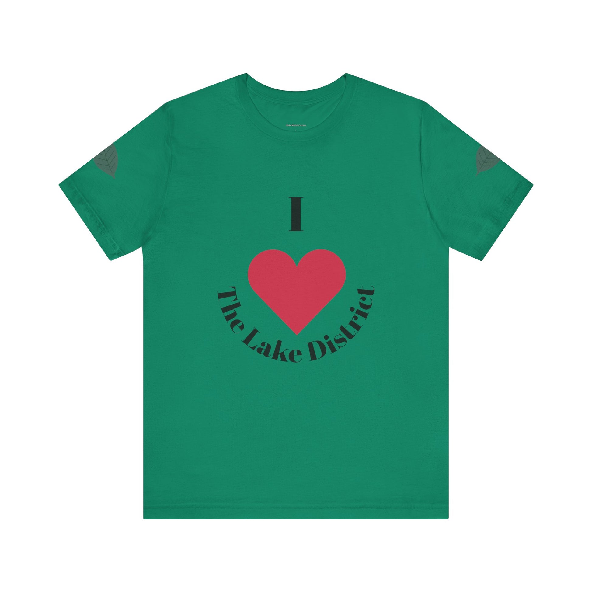 I Love The Lake District Unisex Tee
