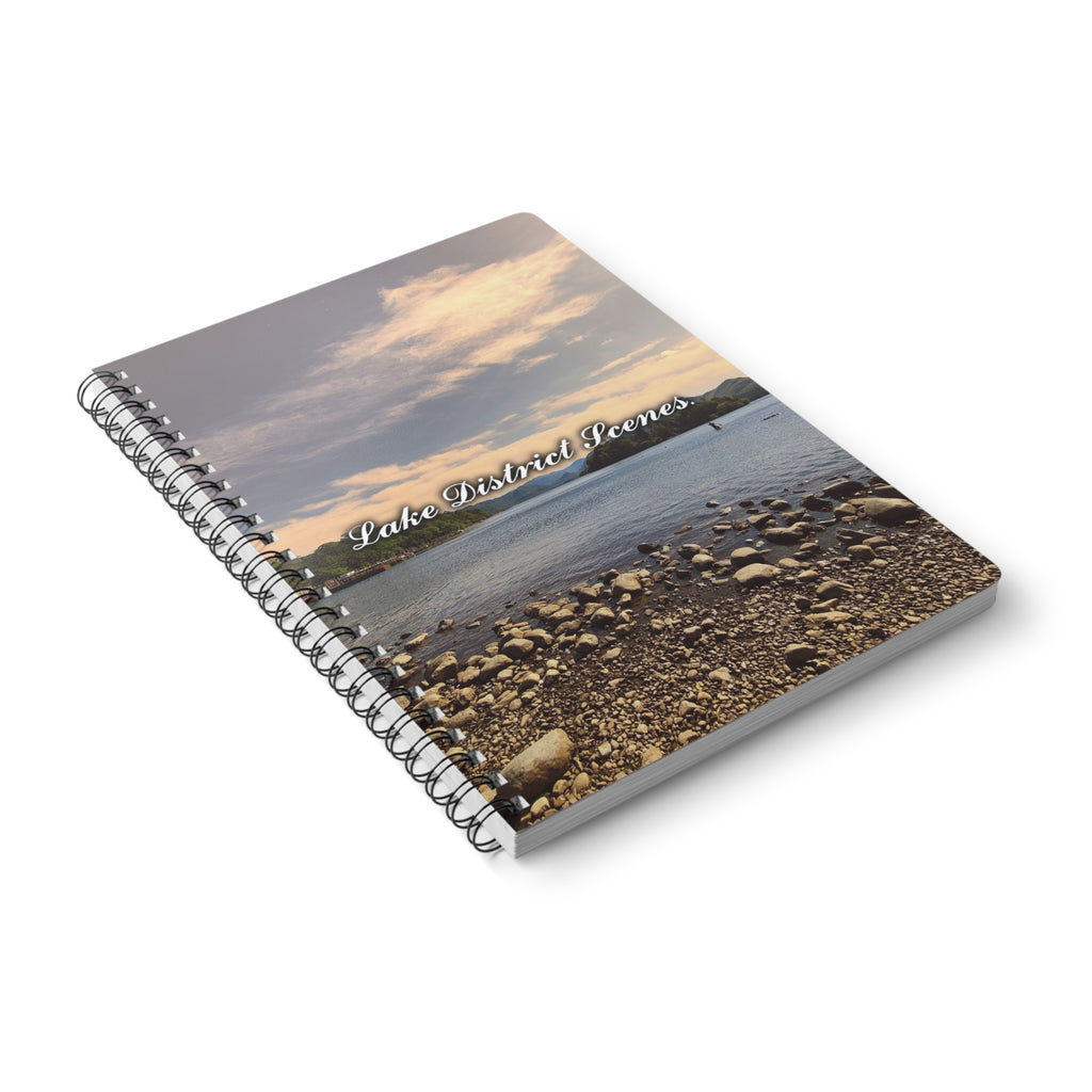Lake District Scenes Spiral Notebook — A5 Wirobound Softcover Journal
