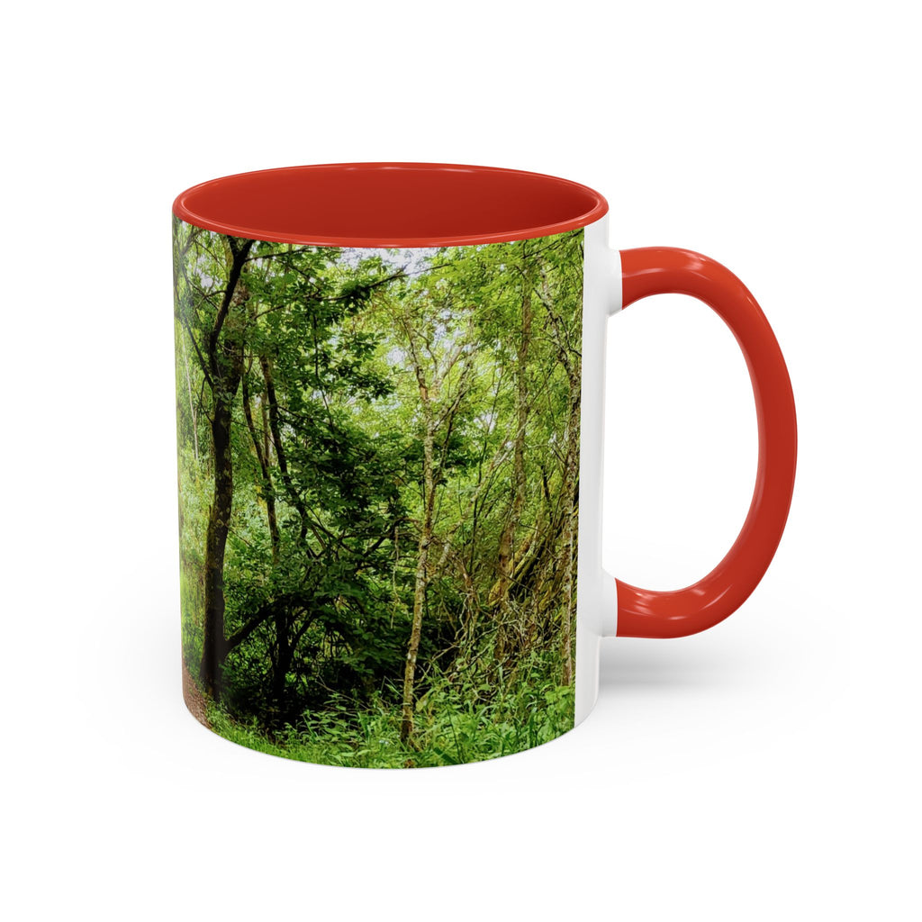 Forest way Coloured Coffee Mug