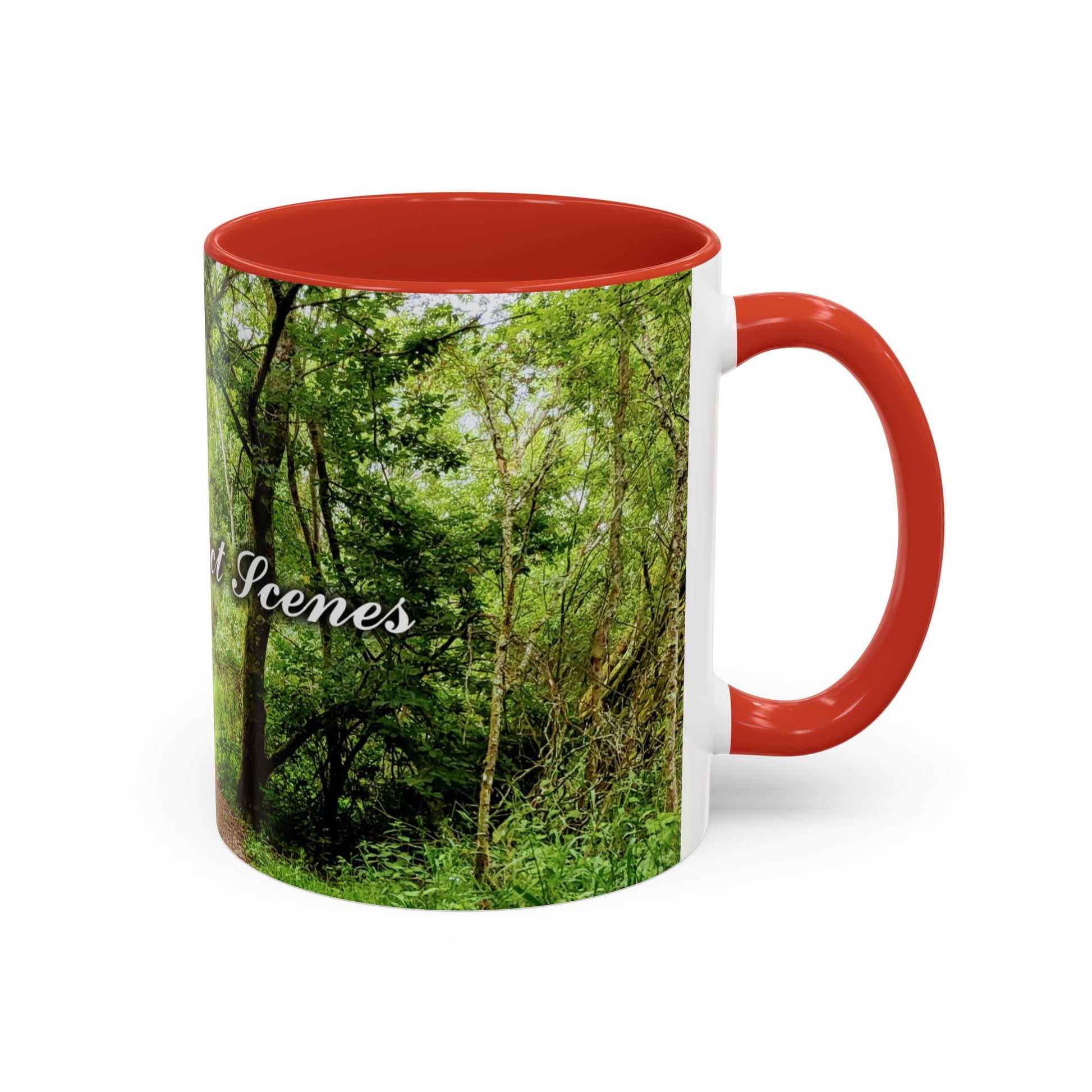 Forest way Coloured Coffee Mug