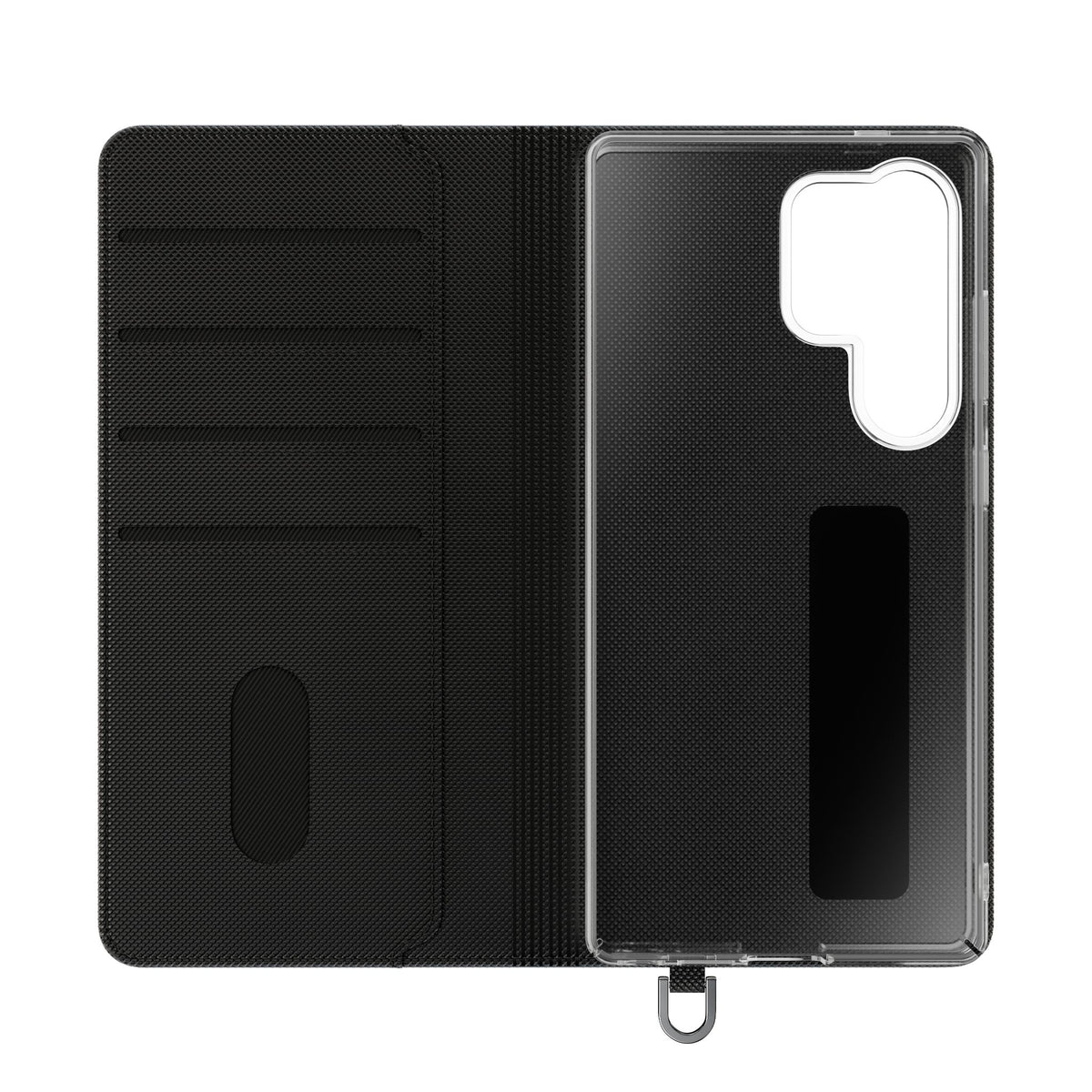 Lovely water Flip Phone Case — Nature Wallet Cover with Card Slots