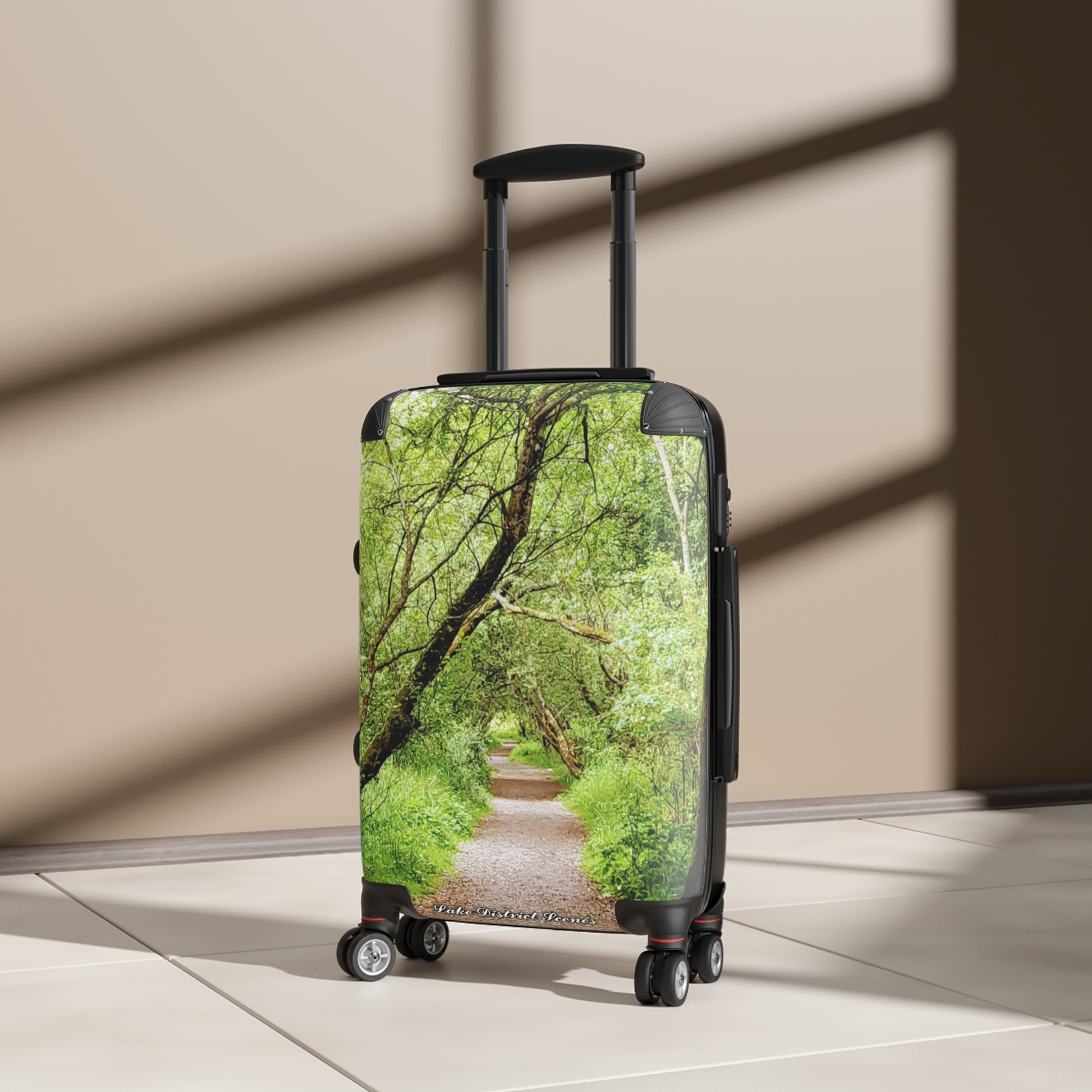 Nature-Inspired Suitcase, Travel Bag, Luggage, Vacation Gear, Adventure Travel Essentials, Eco-Friendly Travel