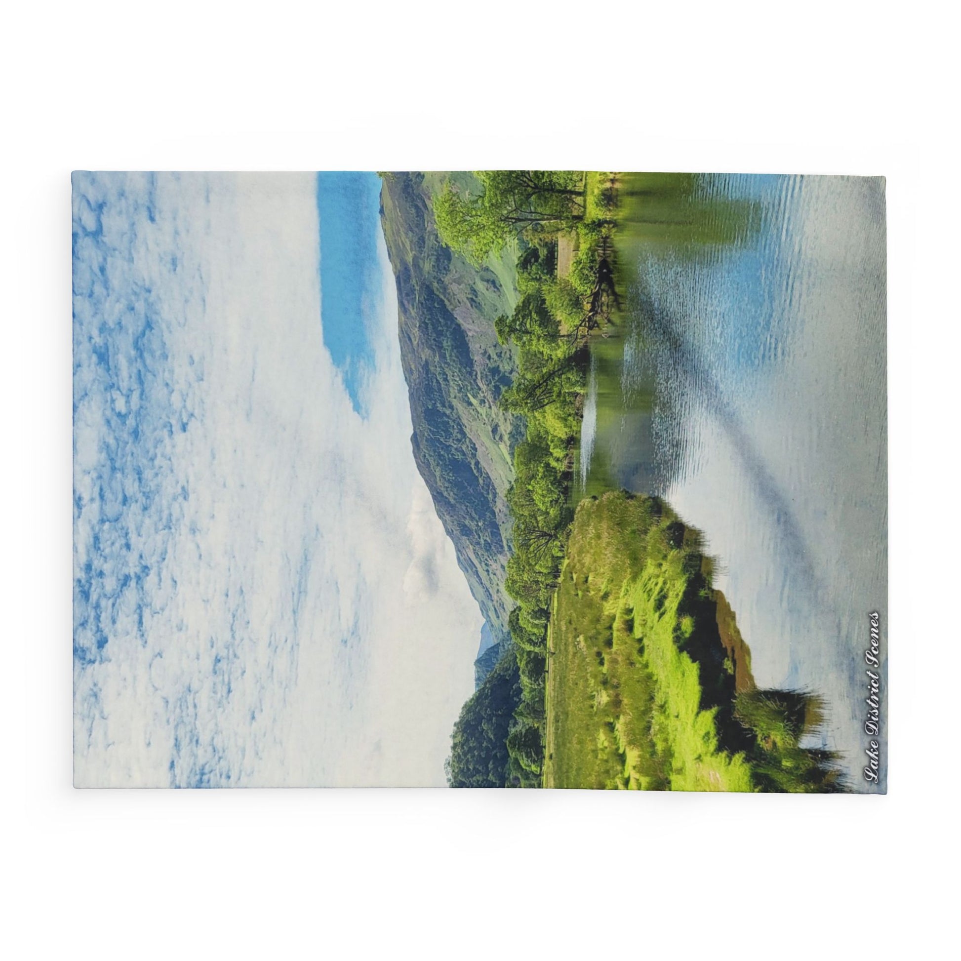 Lovely water Fleece Blanket