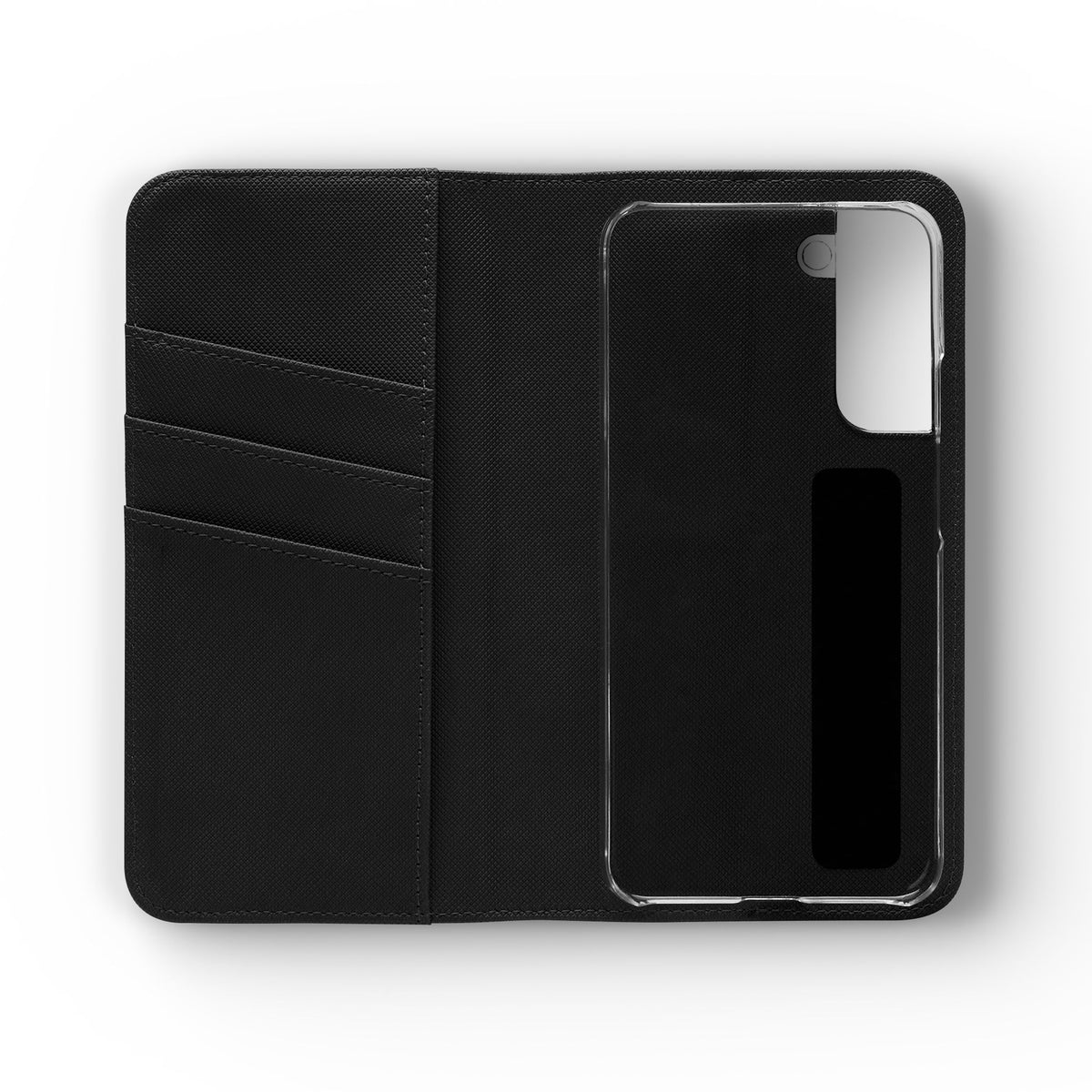 Lovely water Flip Phone Case — Nature Wallet Cover with Card Slots