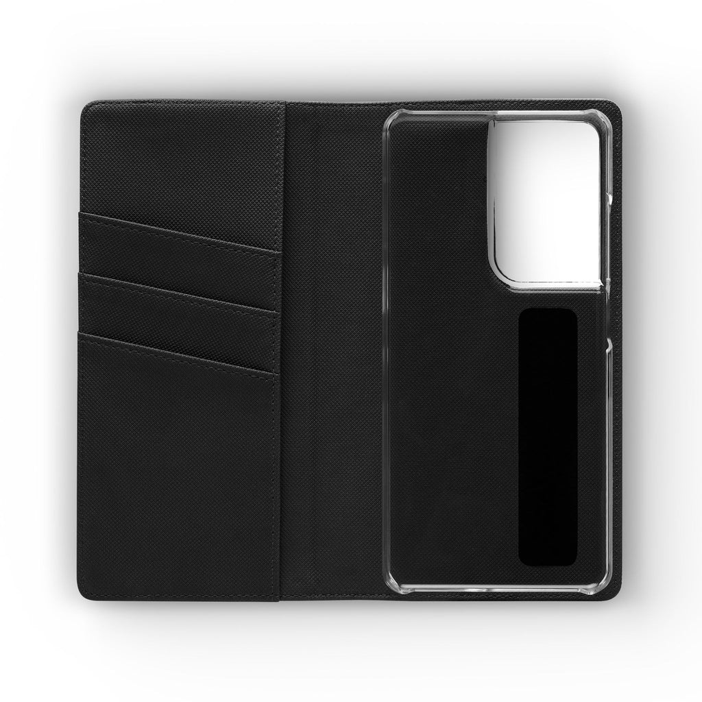 Lovely water Flip Phone Case — Nature Wallet Cover with Card Slots