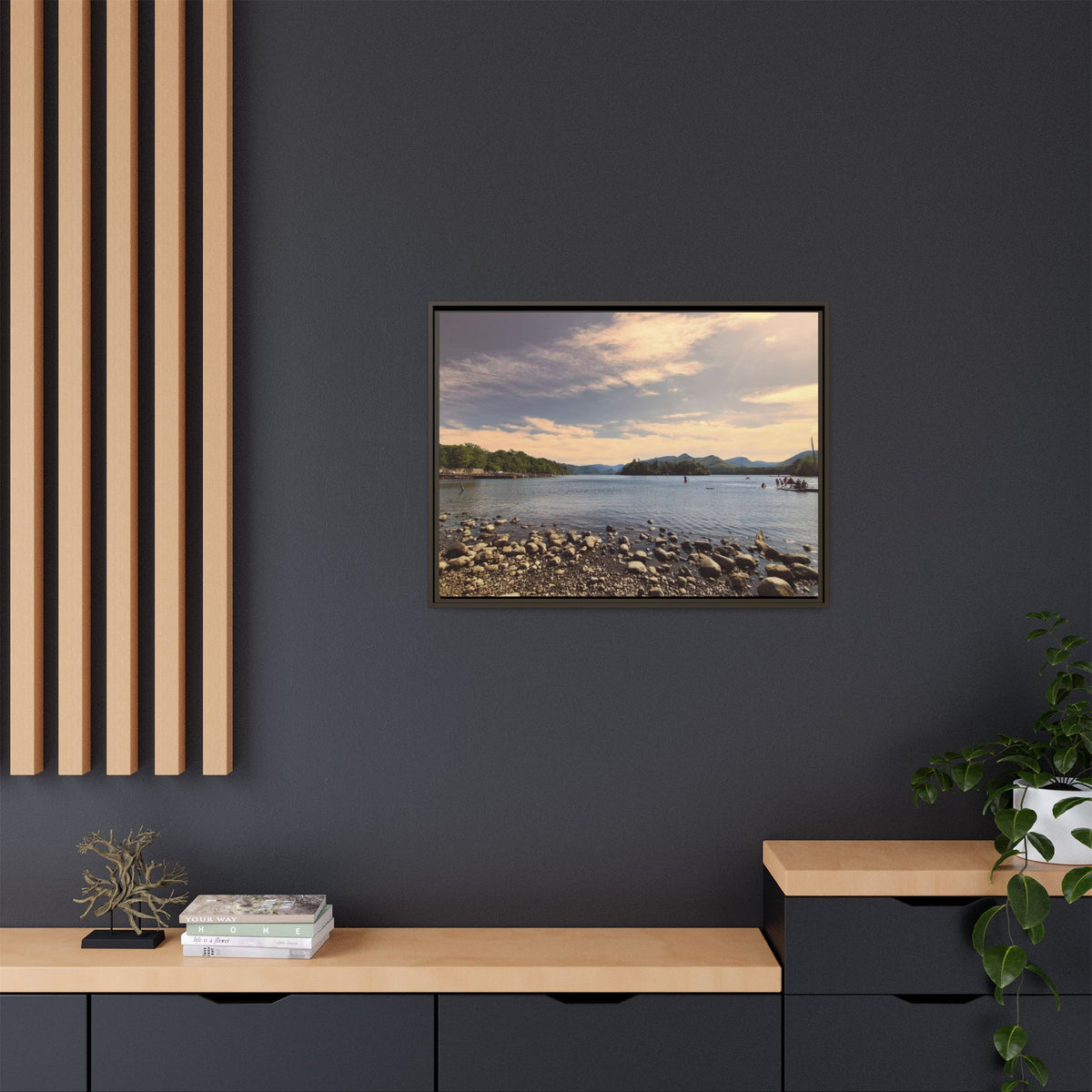 Old Lake (Framed)