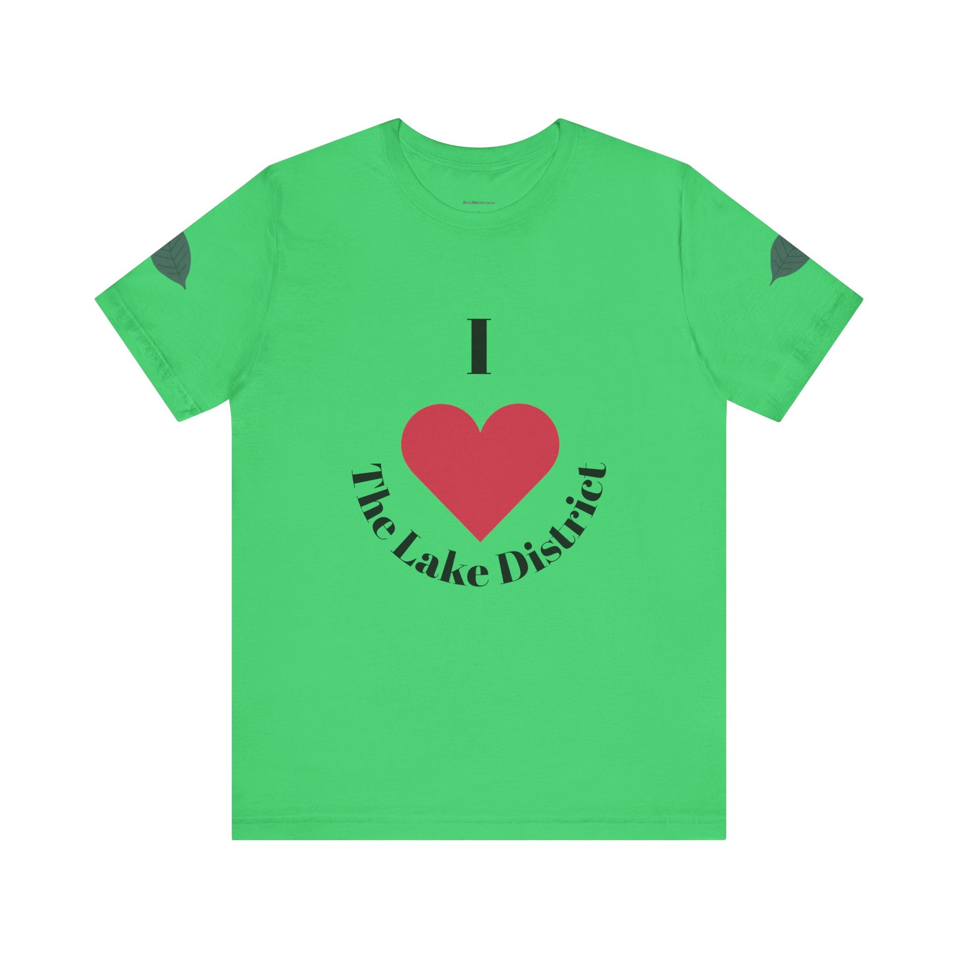 I Love The Lake District Unisex Tee