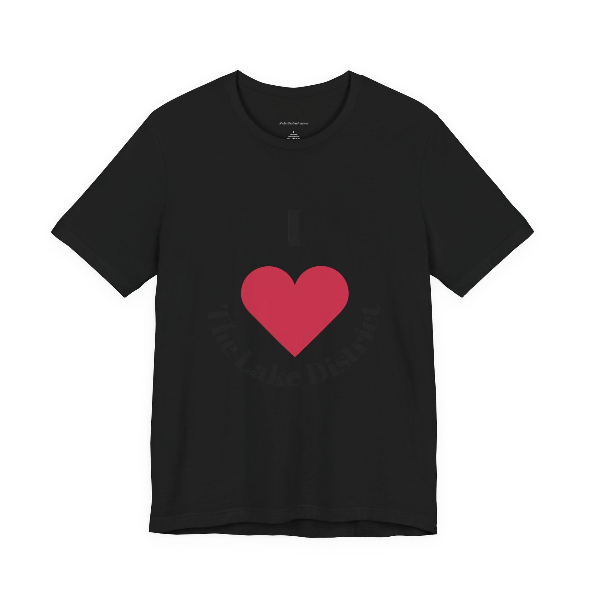 I Love The Lake District Unisex Tee