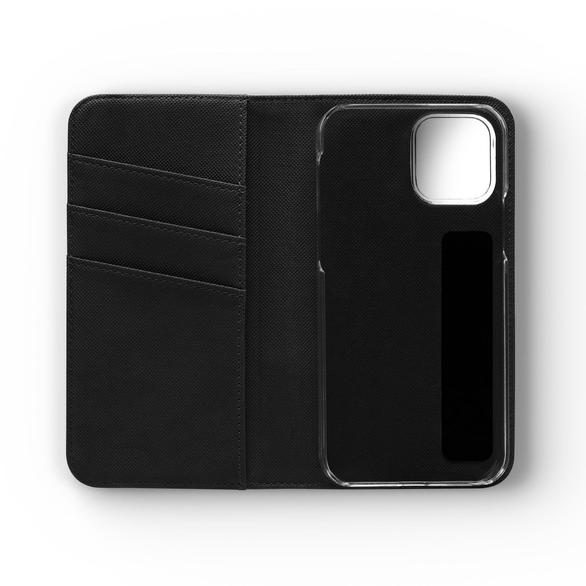 Lovely water Flip Phone Case — Nature Wallet Cover with Card Slots