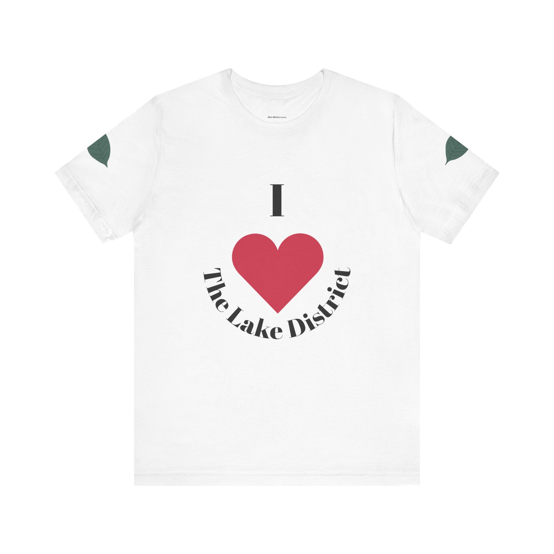 I Love The Lake District Unisex Tee