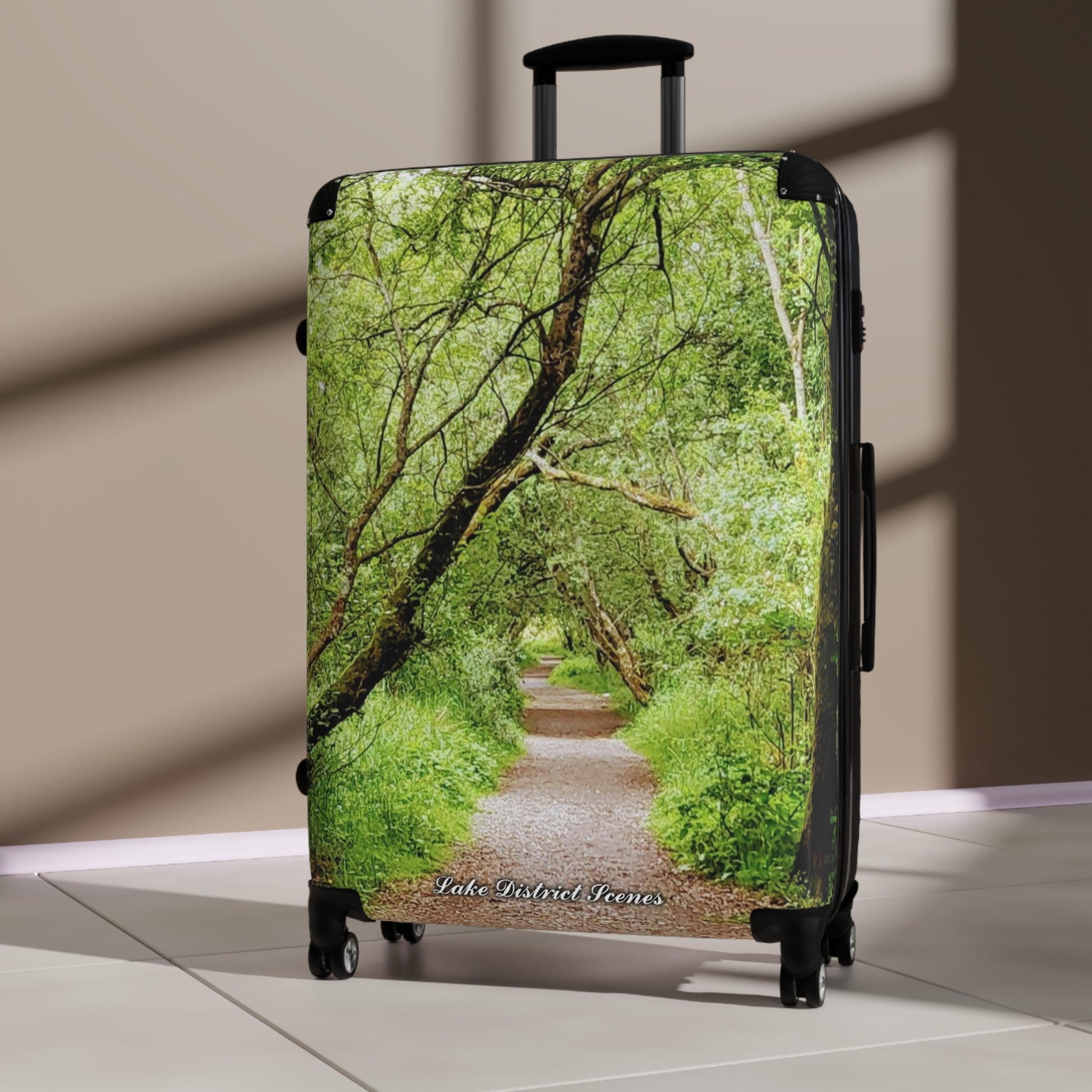 Nature-Inspired Suitcase, Travel Bag, Luggage, Vacation Gear, Adventure Travel Essentials, Eco-Friendly Travel