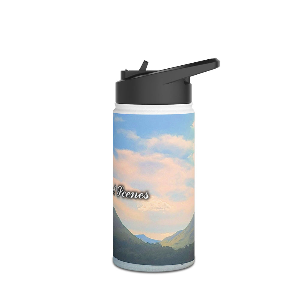 Nature-Inspired Stainless Steel Water Bottle - Outdoor Adventure Hydration, Eco-Friendly Gift for Hikers, Travel and Camping Essentials