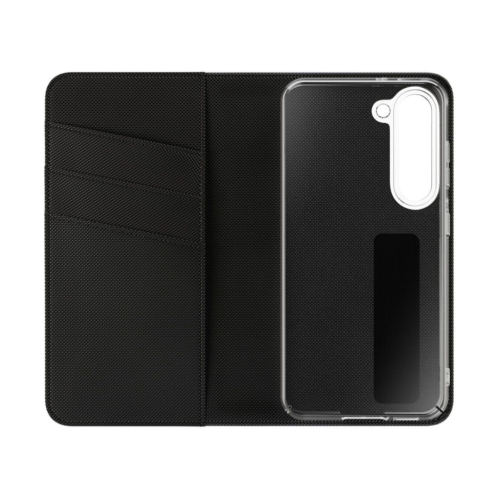 Lovely water Flip Phone Case — Nature Wallet Cover with Card Slots