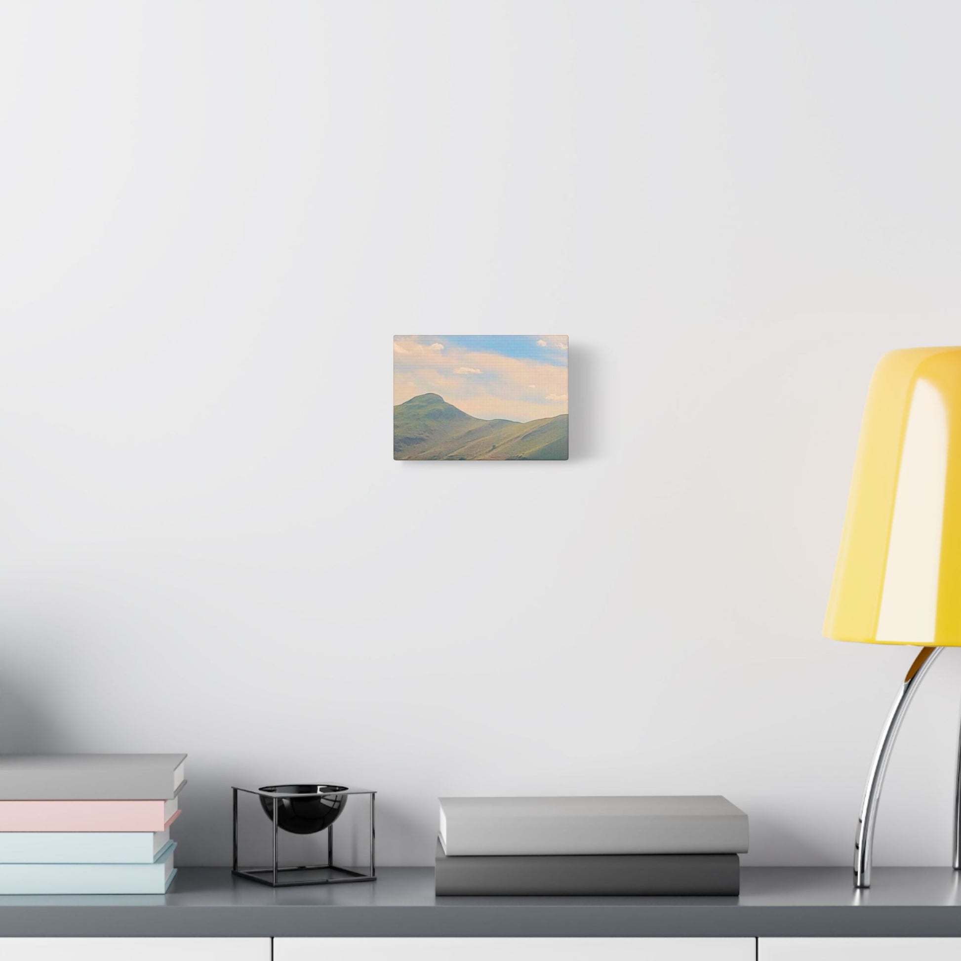 Canvas Print - Lake Mountain Sunset