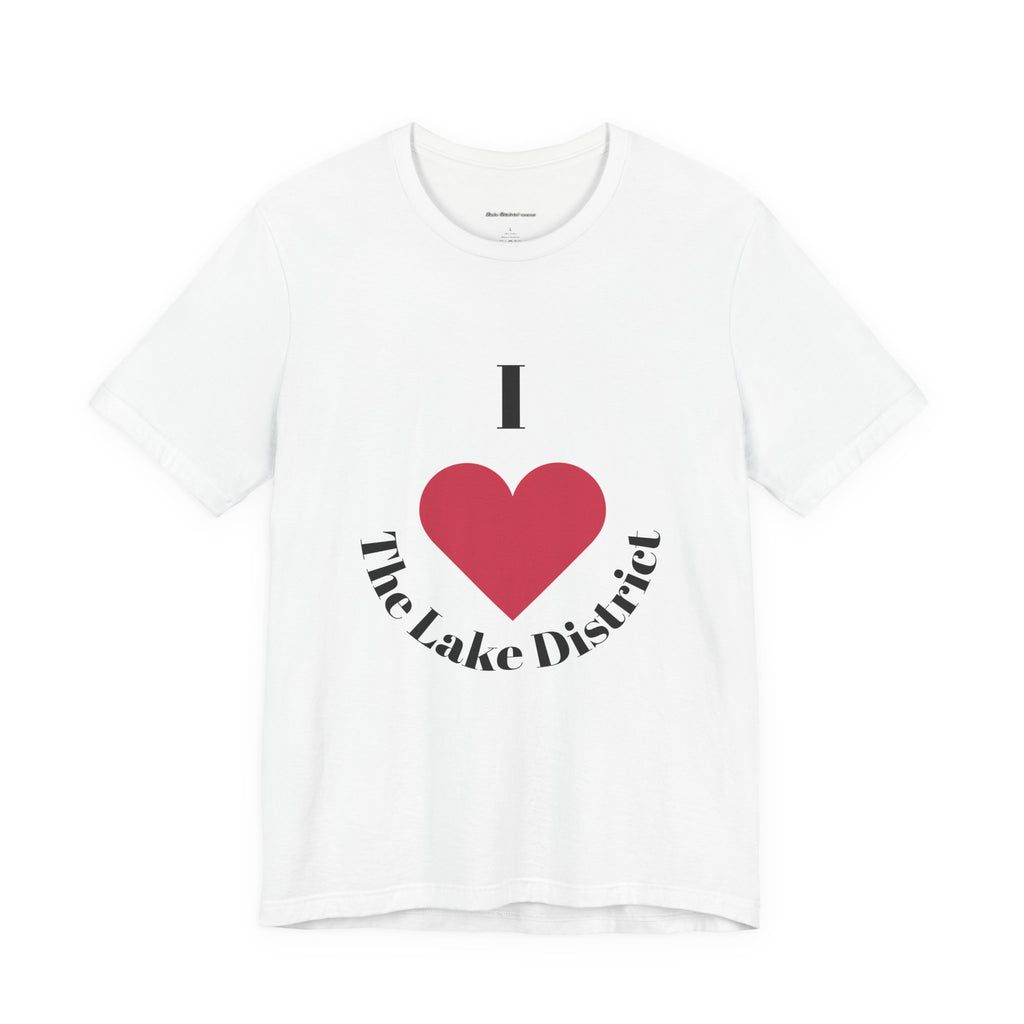 I Love The Lake District Unisex Tee