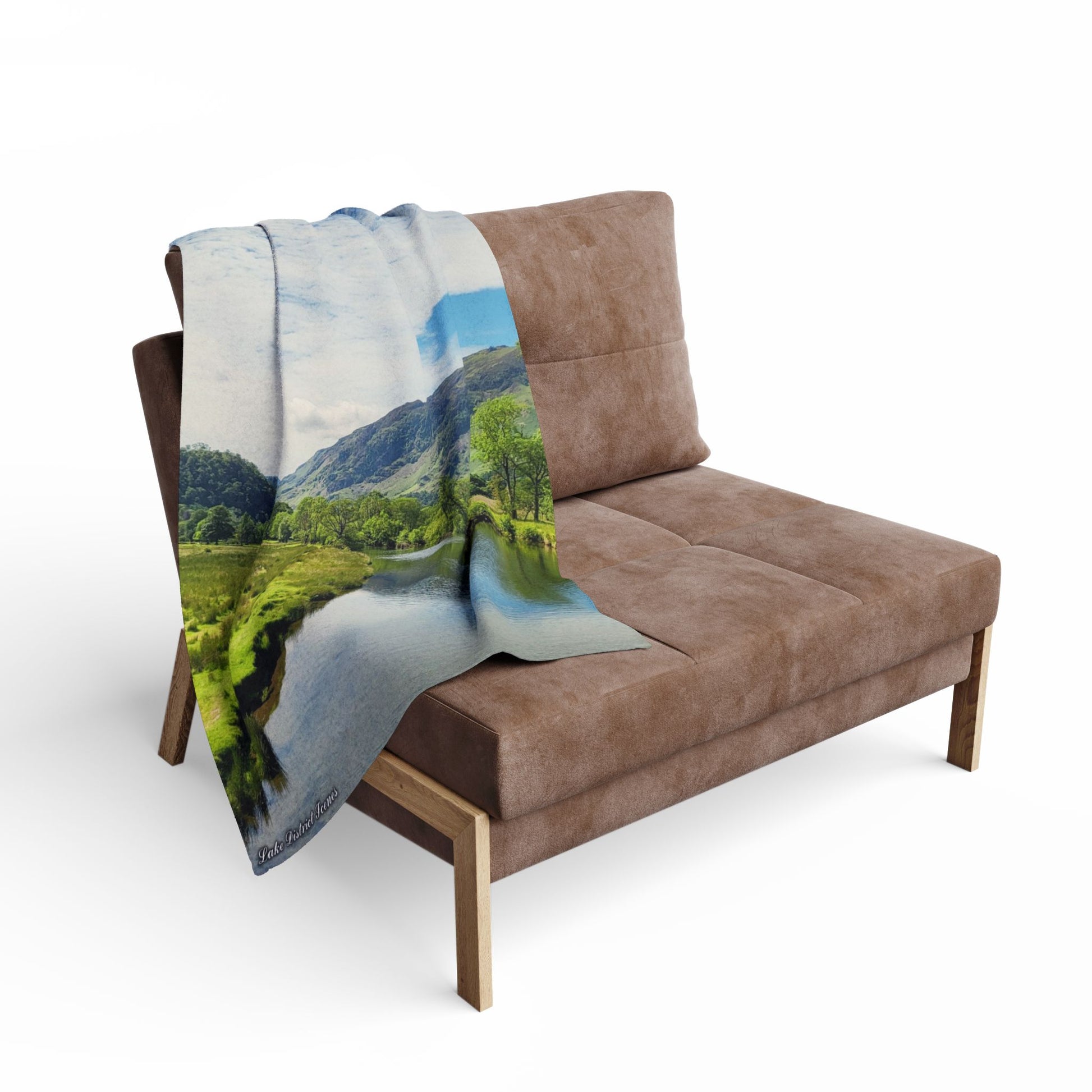 Lovely water Fleece Blanket