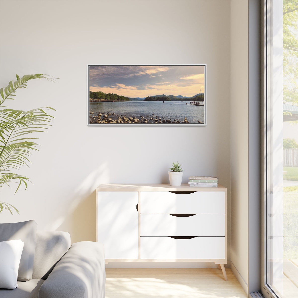 Old Lake (Framed)