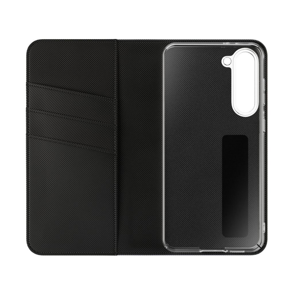 Lovely water Flip Phone Case — Nature Wallet Cover with Card Slots