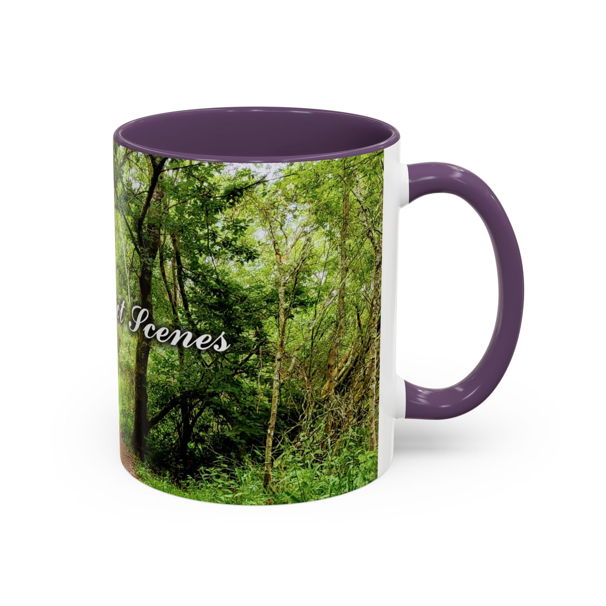 Forest way Coloured Coffee Mug