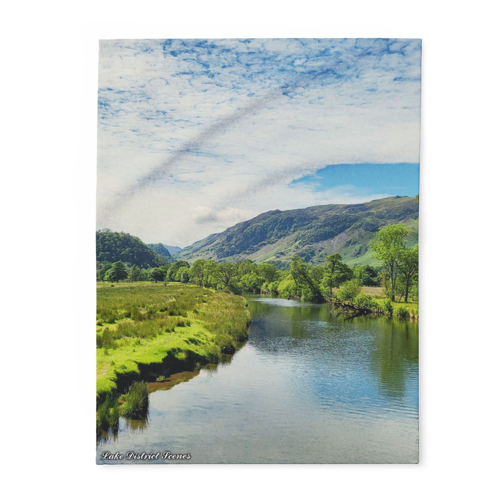 Lovely water Fleece Blanket