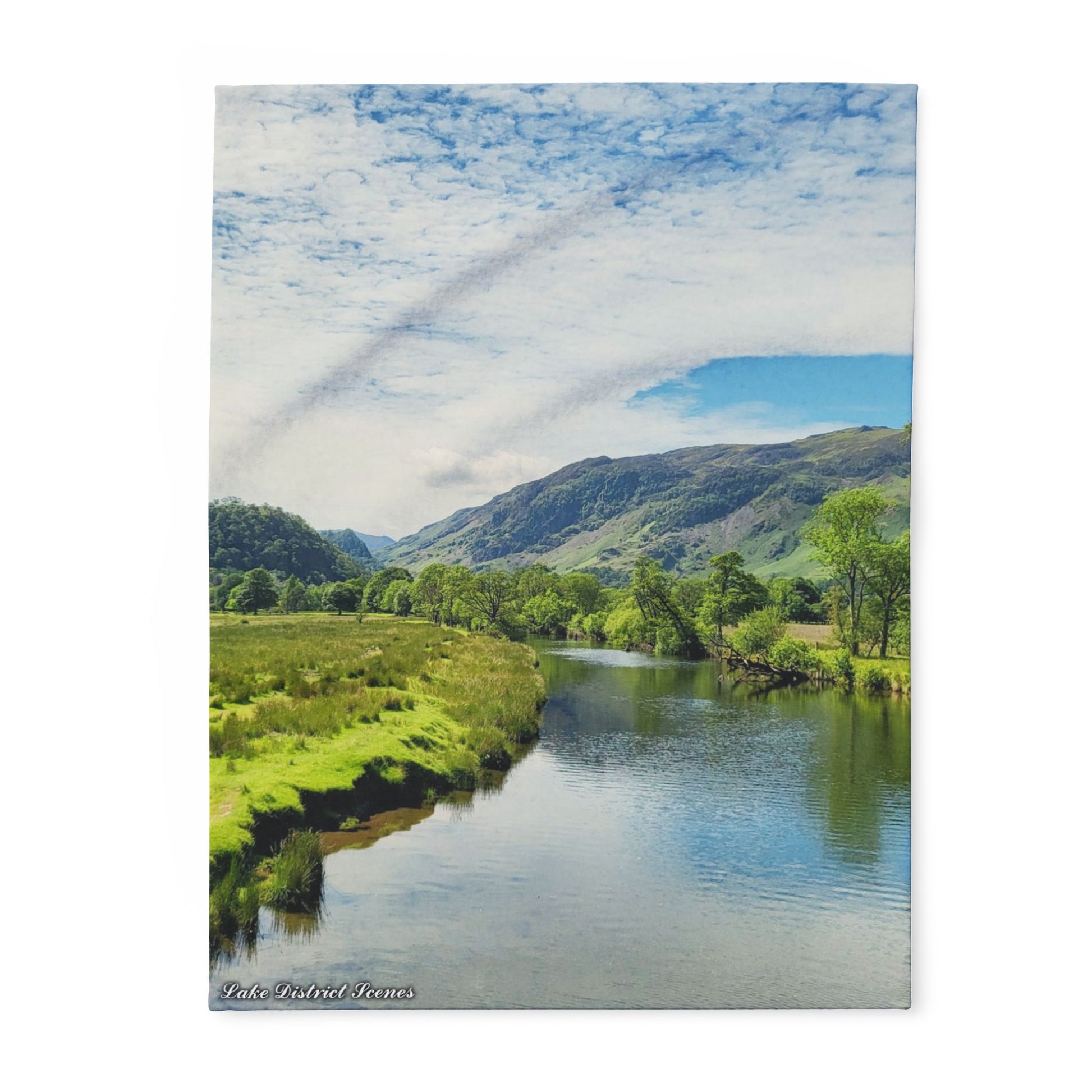 Lovely water Fleece Blanket