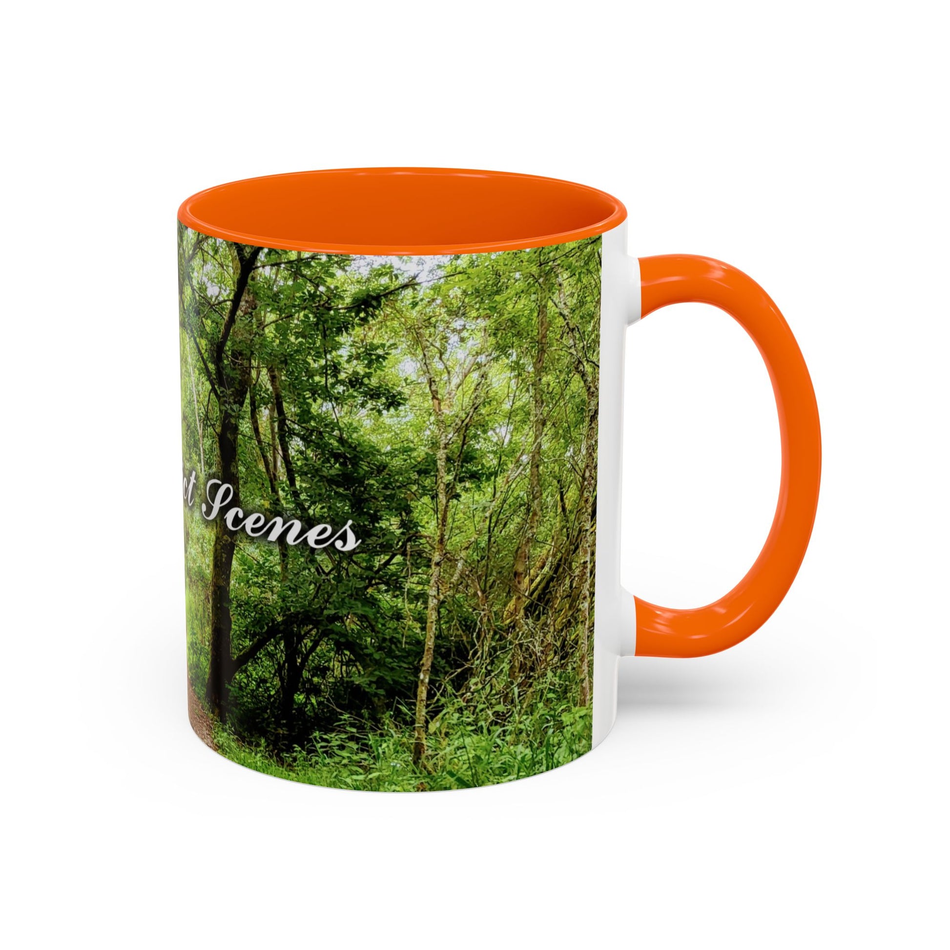 Forest way Coloured Coffee Mug