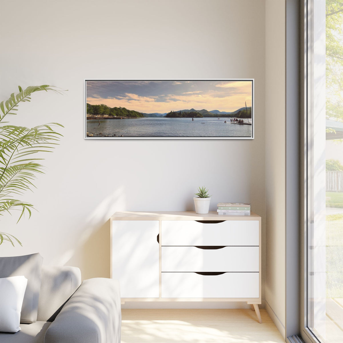 Old Lake (Framed)