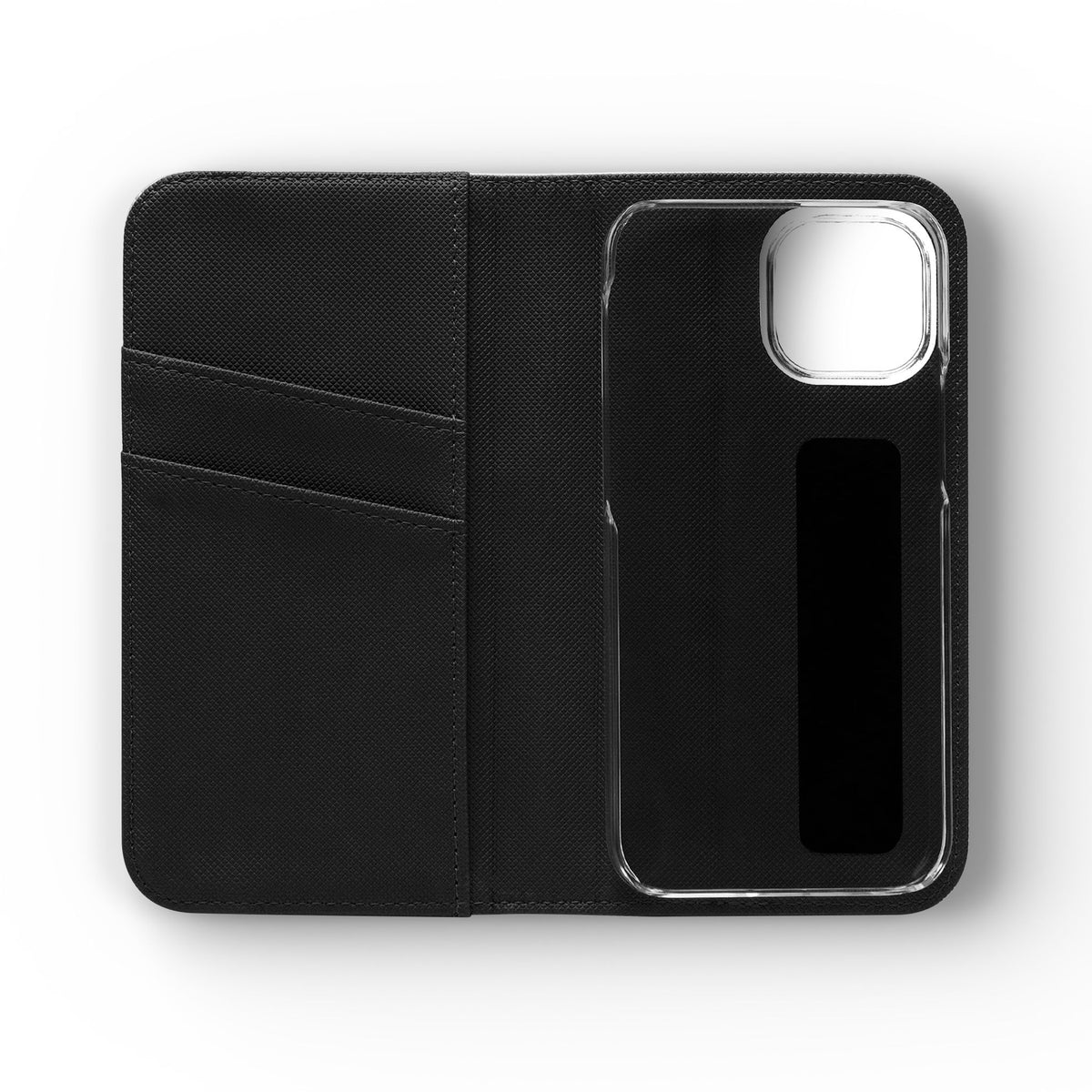 Lovely water Flip Phone Case — Nature Wallet Cover with Card Slots